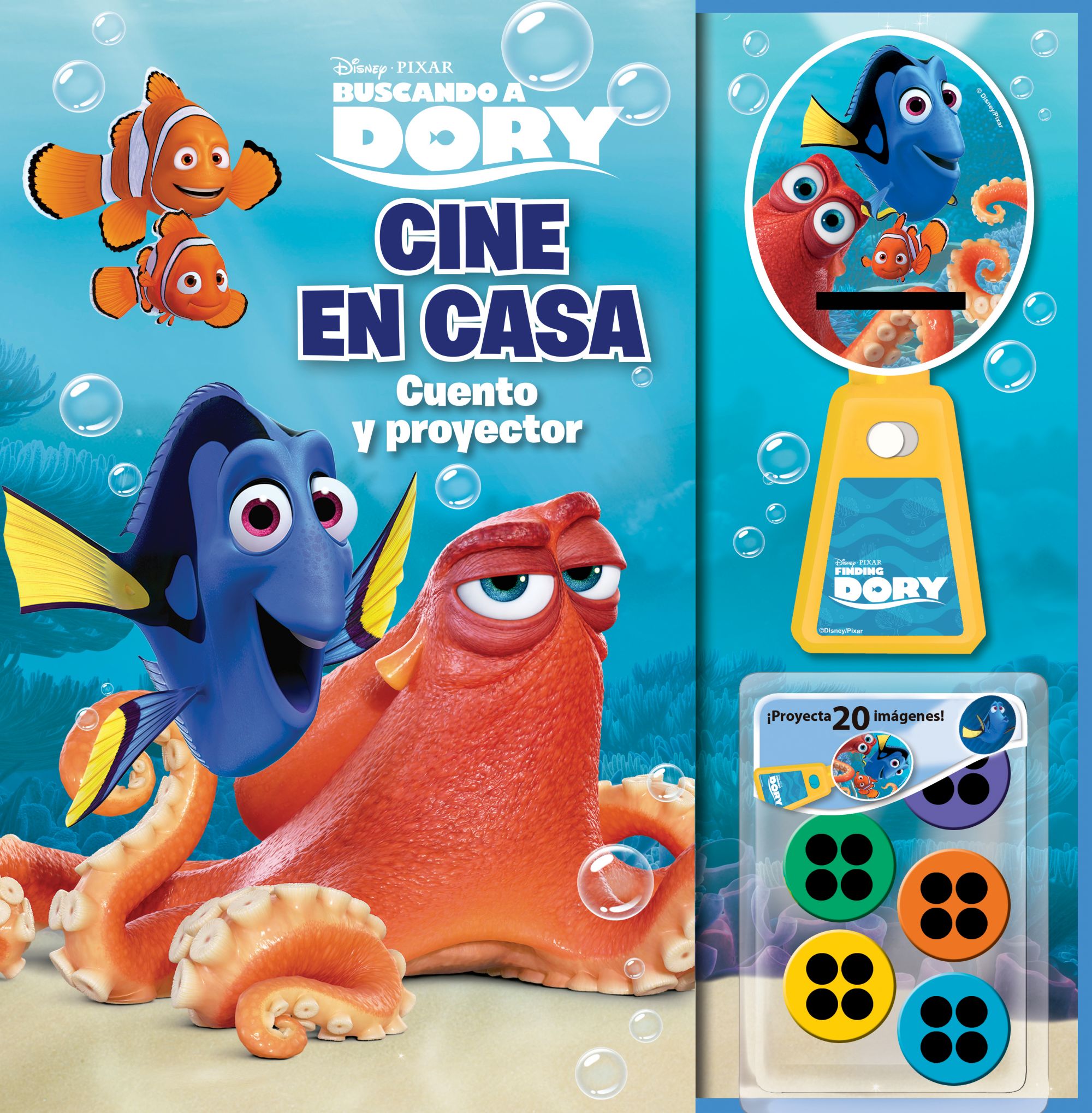 Buscando a Dory. Cine en casa