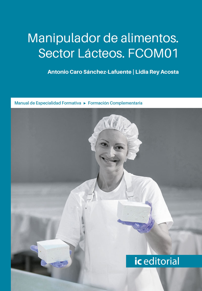 Manipulador de alimentos. sector lácteos. FCOM01