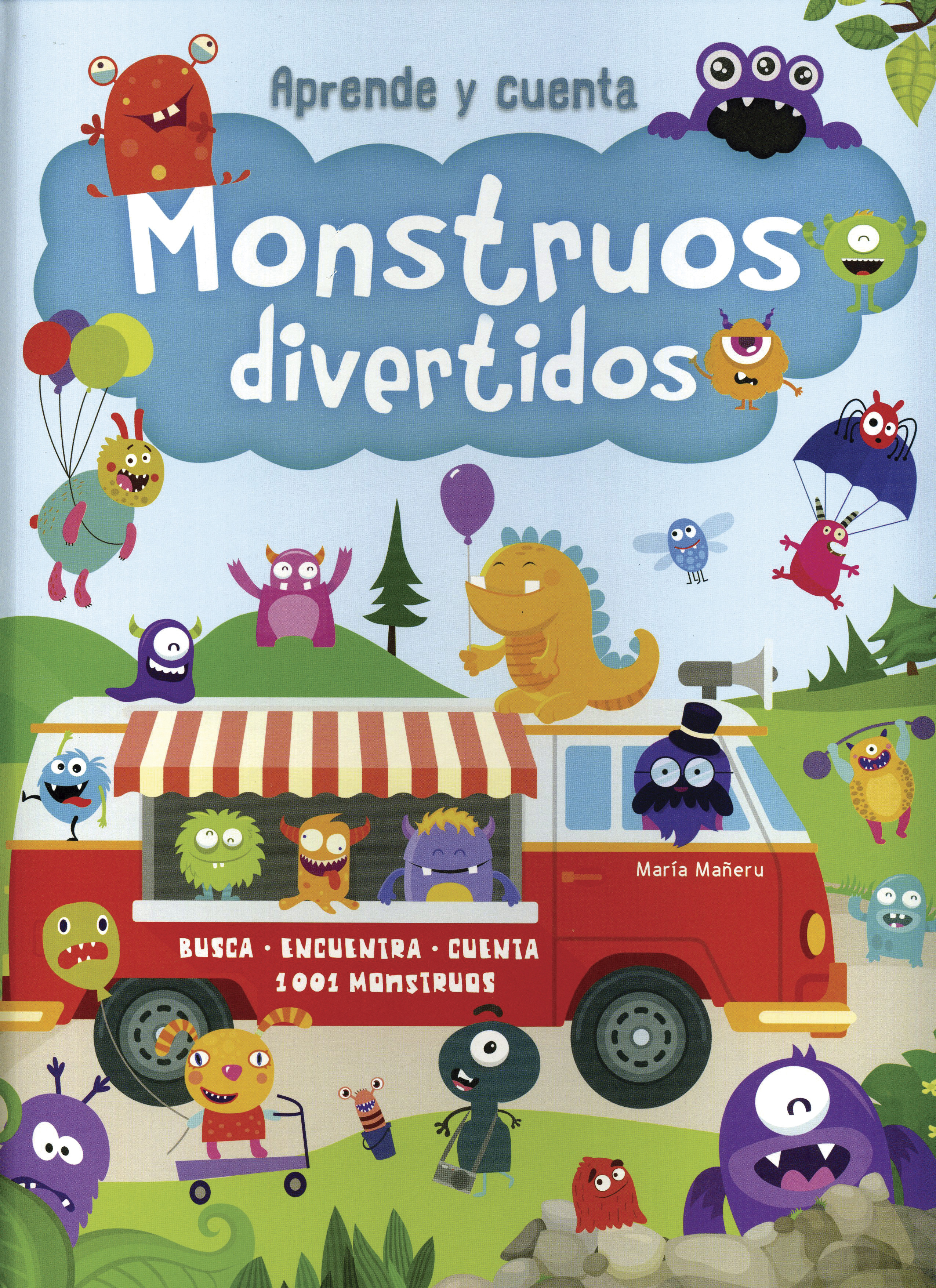 Aprende Y Cuenta: Monstruos Divertidos