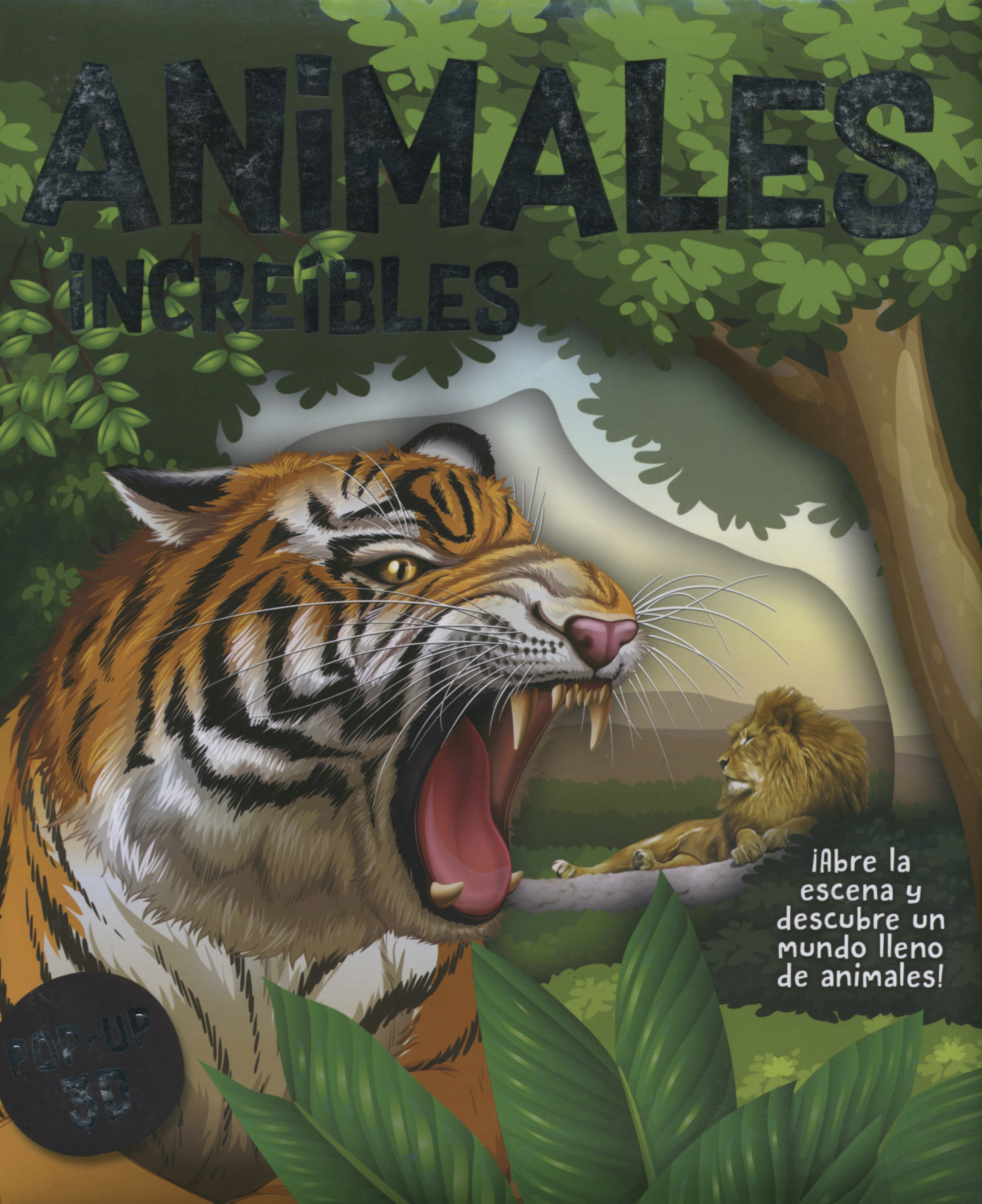 Pop Up Escenarios 3D: Animales Increibles