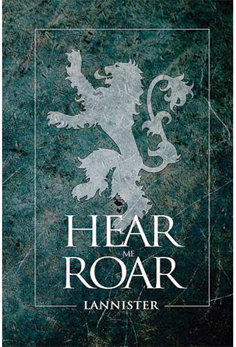 Game of Thrones - Hear me Roar (Notebook)