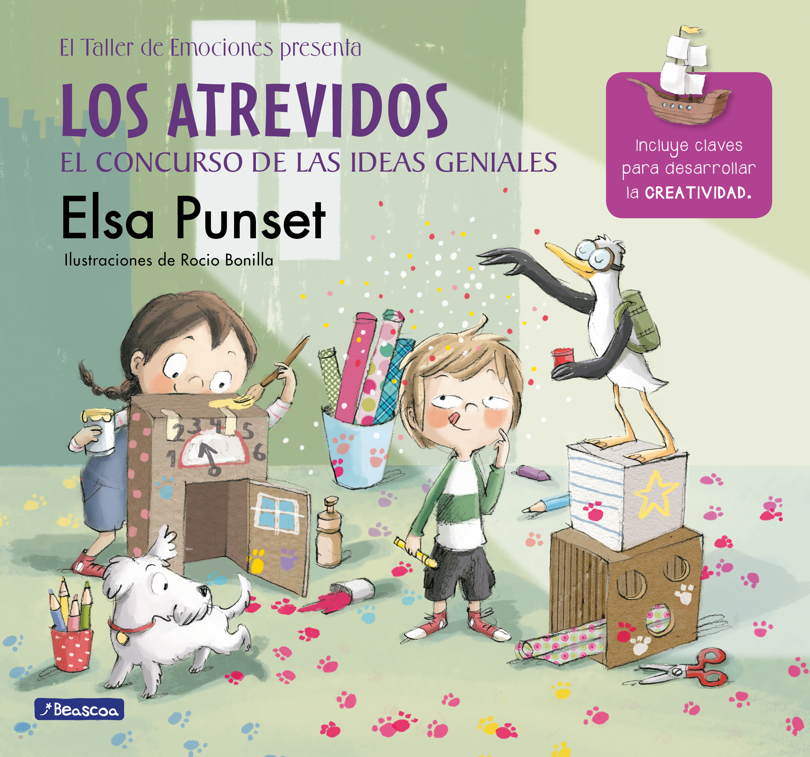 Los atrevidos y el concurso de las ideas geniales ( El taller de emociones 8 )