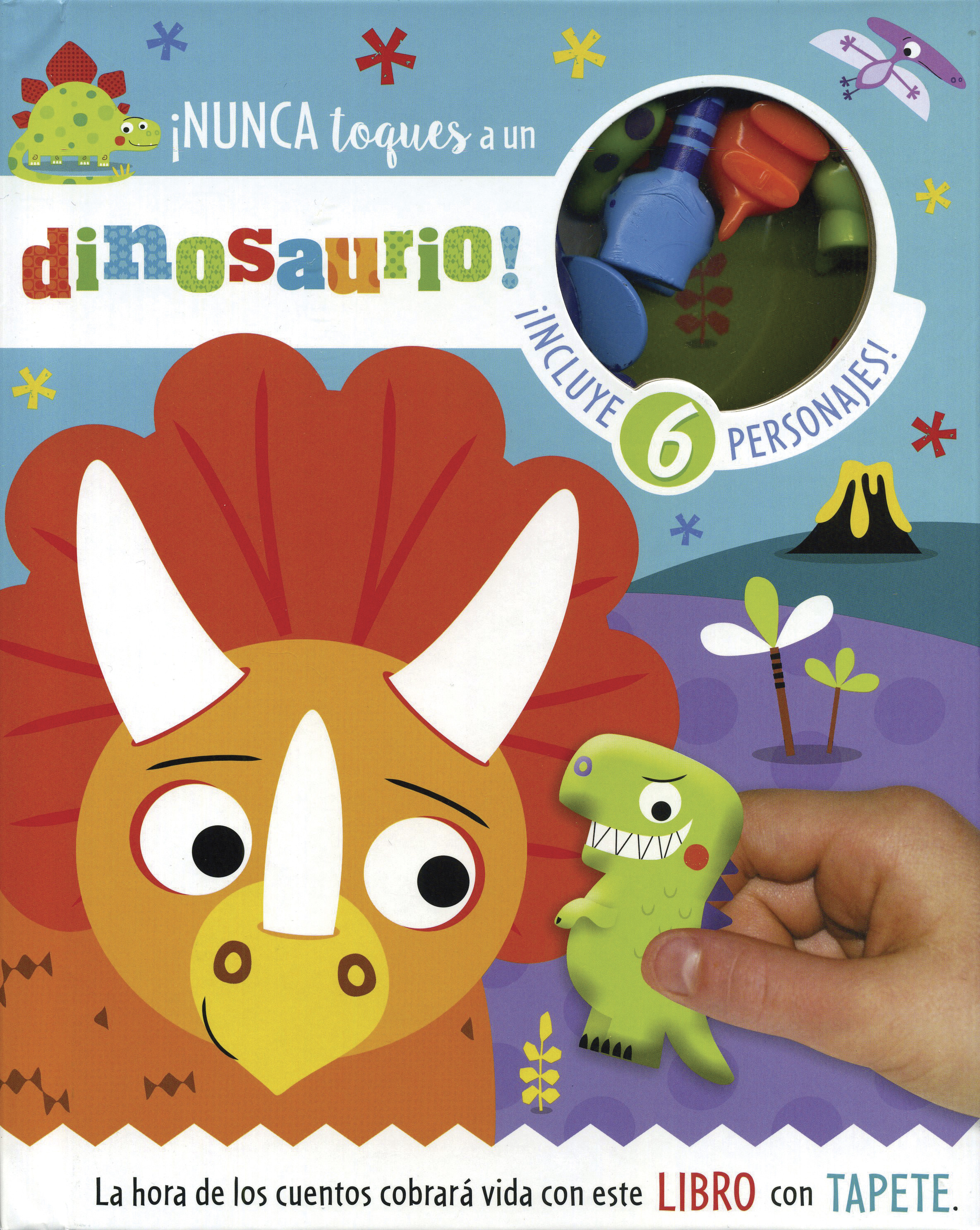 Read And Play: ¡Nunca Toques A Un Dinosaurio!