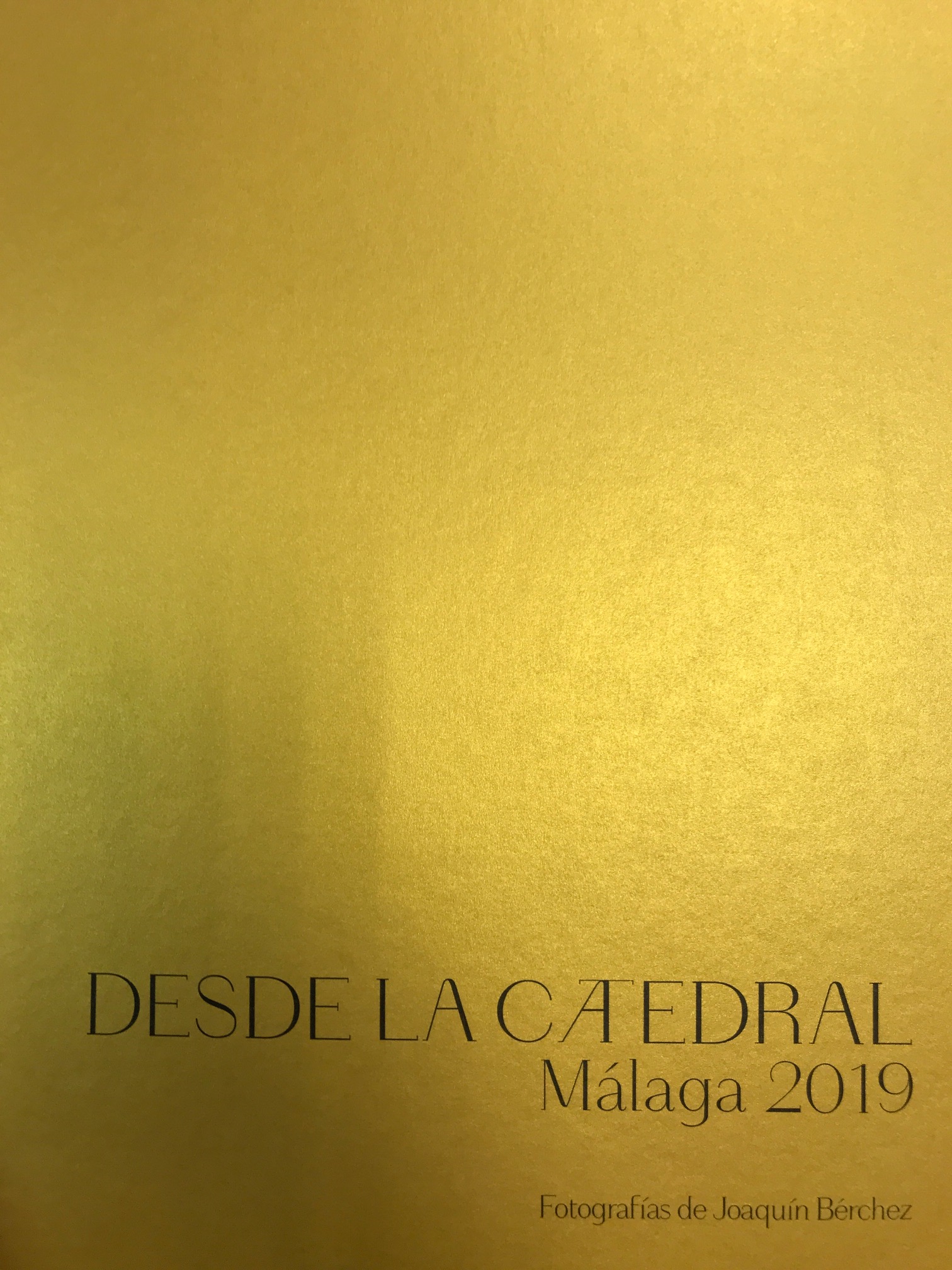 Desde la Catedral. Málaga 2019