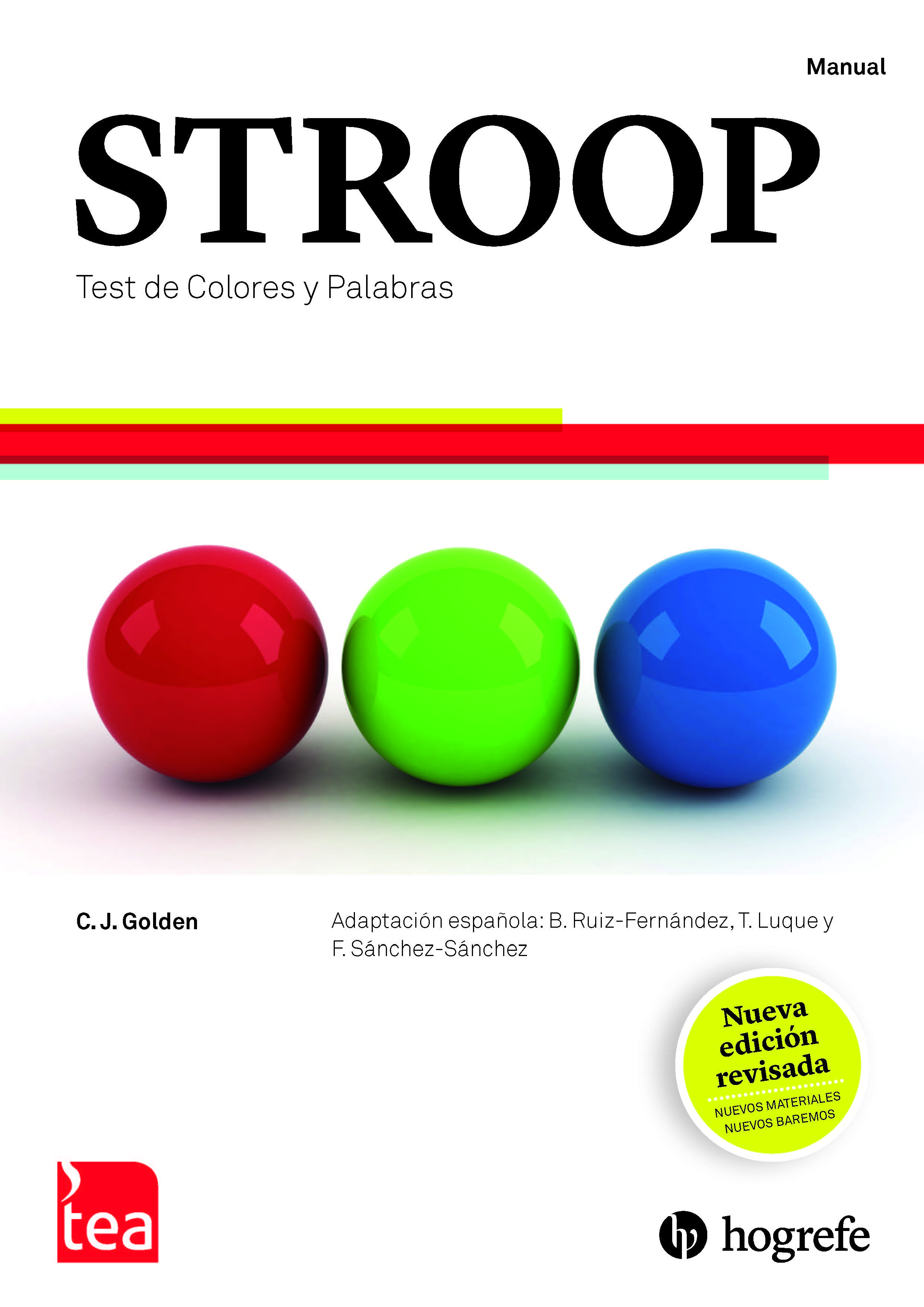 STROOP. Test de Colores y Palabras- Edición Revisada