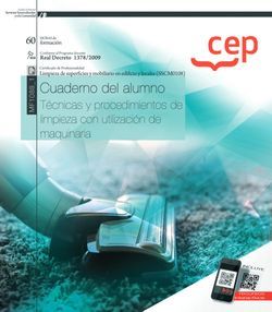 Cuaderno del alumno. Técnicas y procedimientos de limpieza con utilización de maquinaria (MF1088_1). Certificados de profesionalidad. Limpieza de superficies y mobiliario en edificio y locales (SSCM0108)