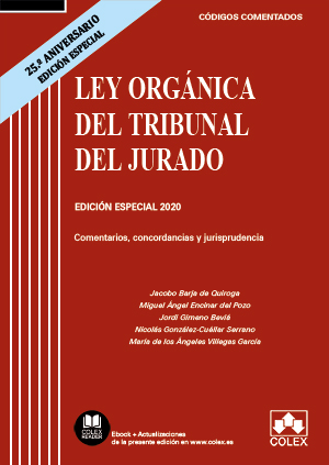 Ley Orgánica del Tribunal del Jurado - Código comentado