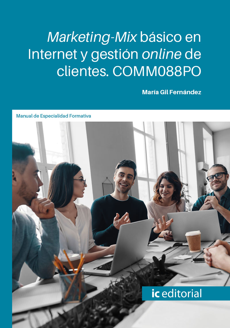 Marketing-mix básico en internet y gestión online de clientes. COMM088PO