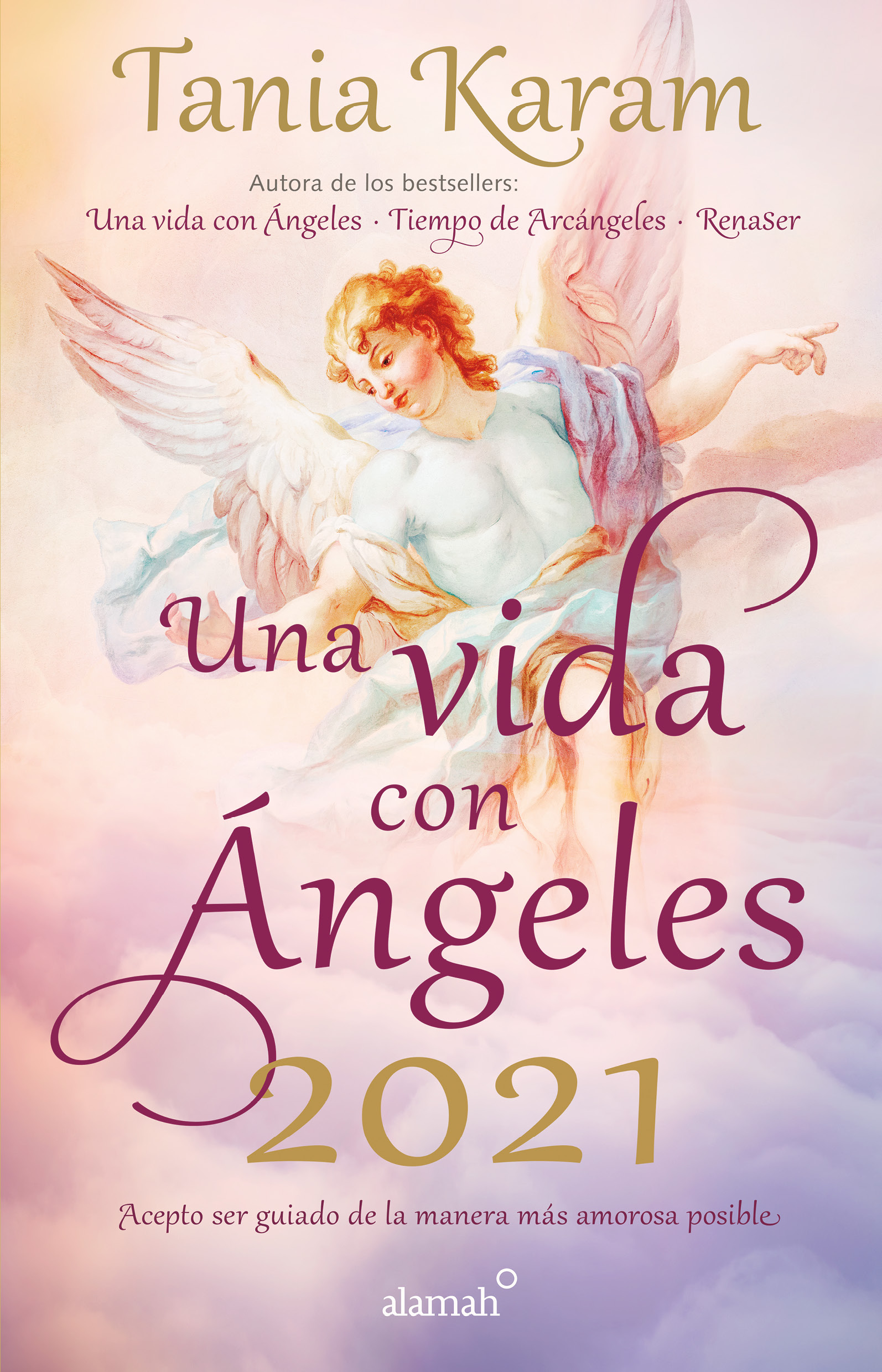 Libro agenda Una vida con Ángeles 2021