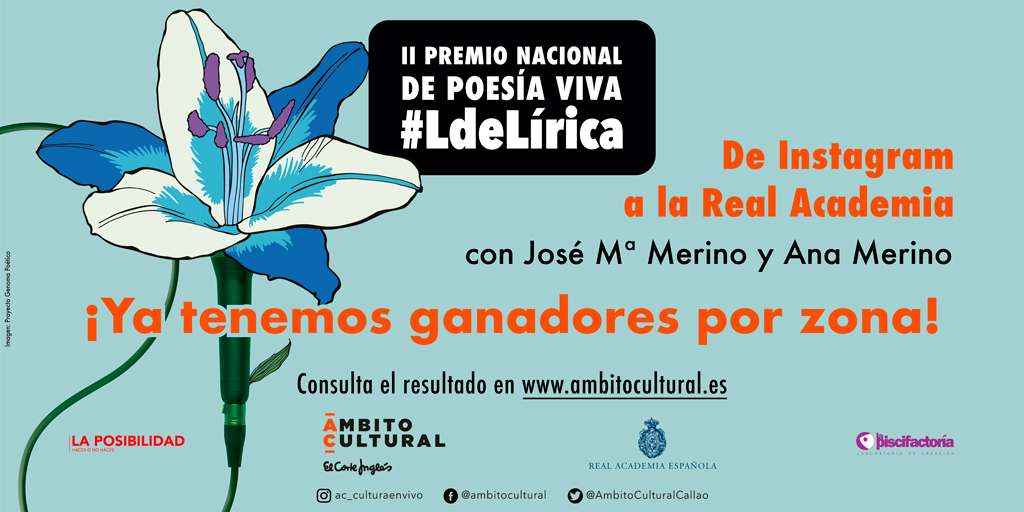 Sigue en directo las semifinales del II Premio Nacional de Poesía Viva #LDeLírica