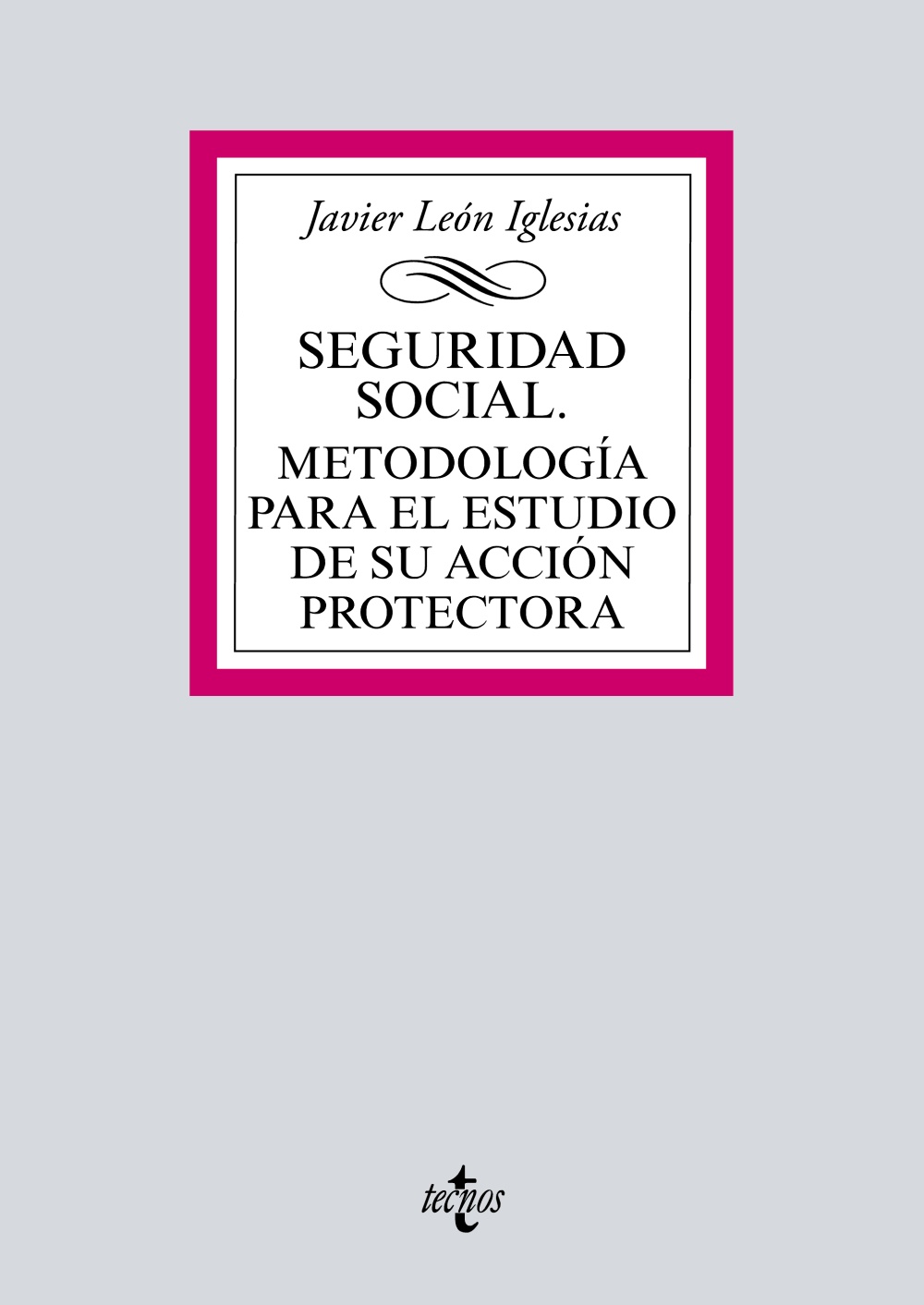 Seguridad Social. Metodología para el estudio de su acción protectora