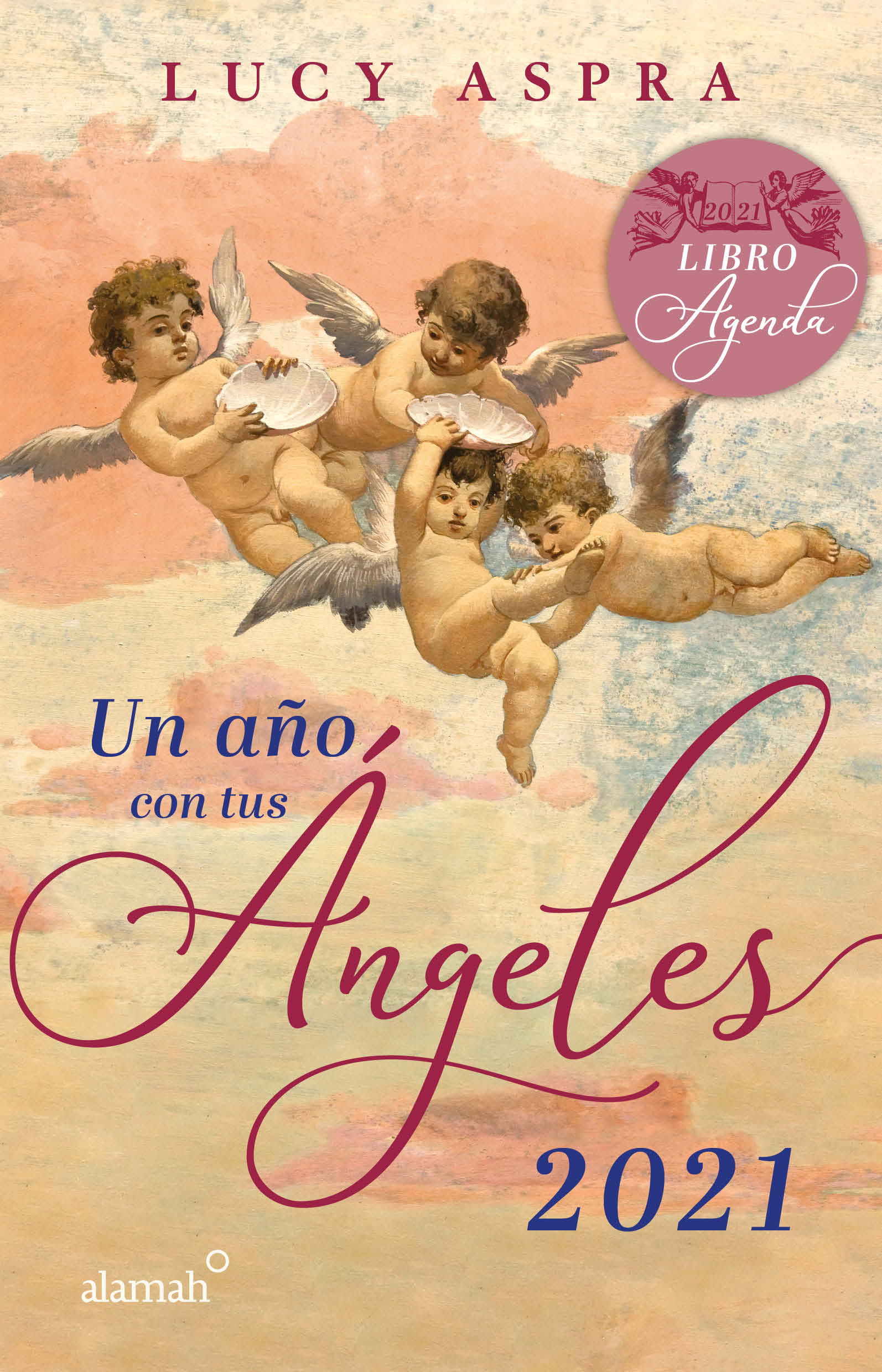 Libro agenda Un año con tus ángeles 2021