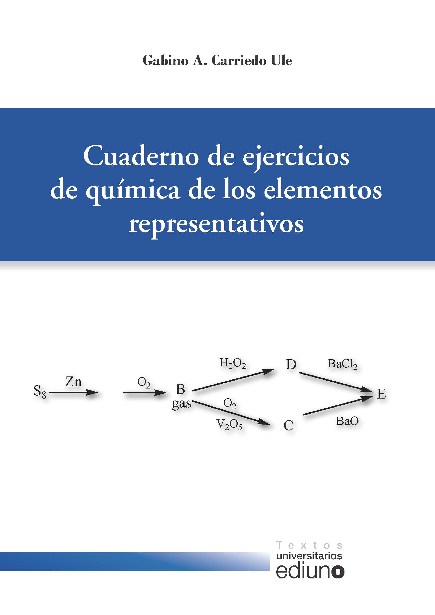 Cuaderno de ejercicios de química de los elementos representativos