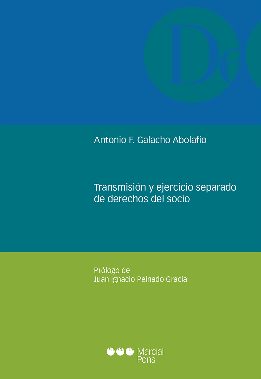 Transmisión y ejercicio separado de derecho del socio