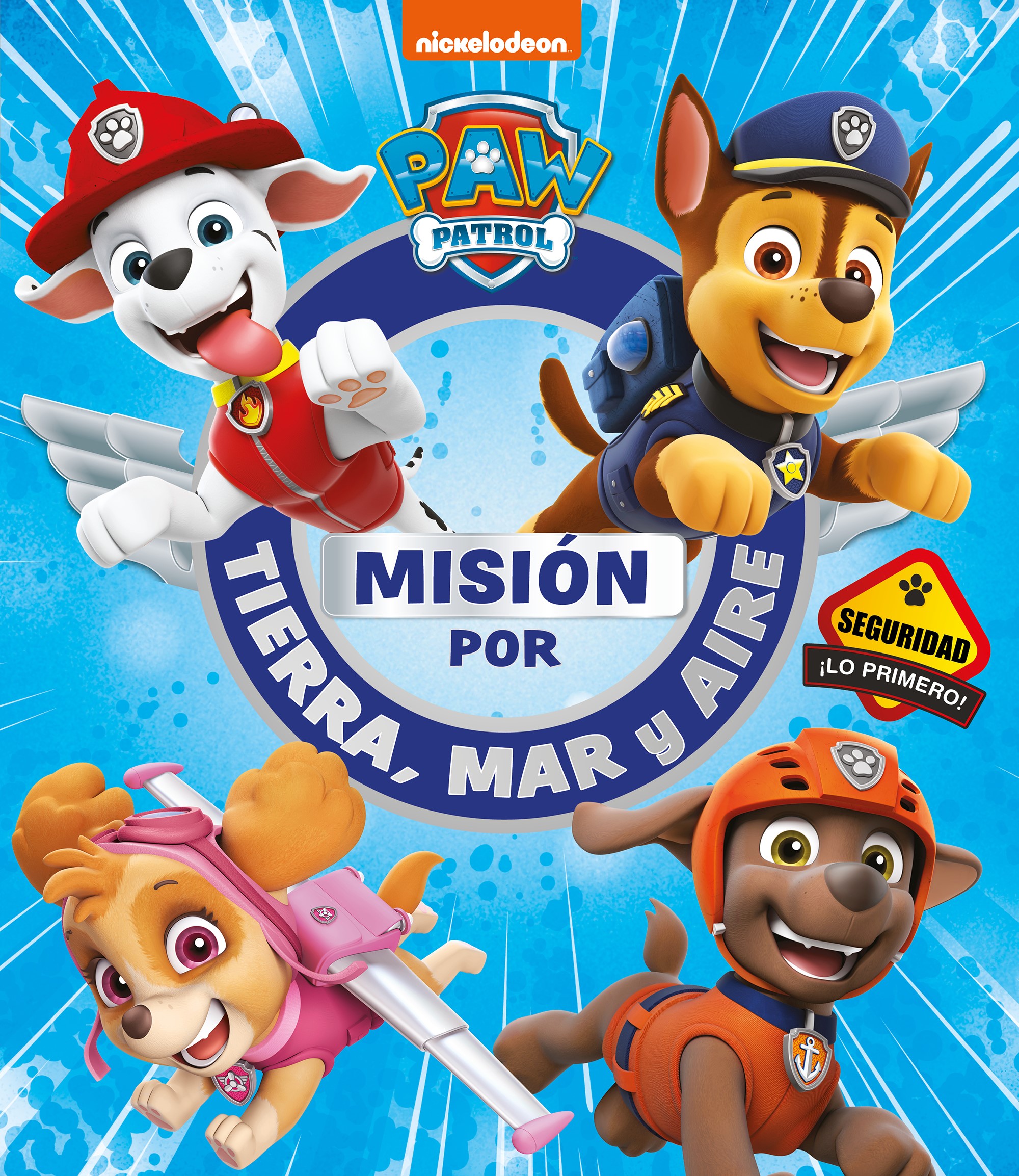 Paw Patrol | Patrulla Canina. Recopilatorio de cuentos - Misión por tierra, mar y aire