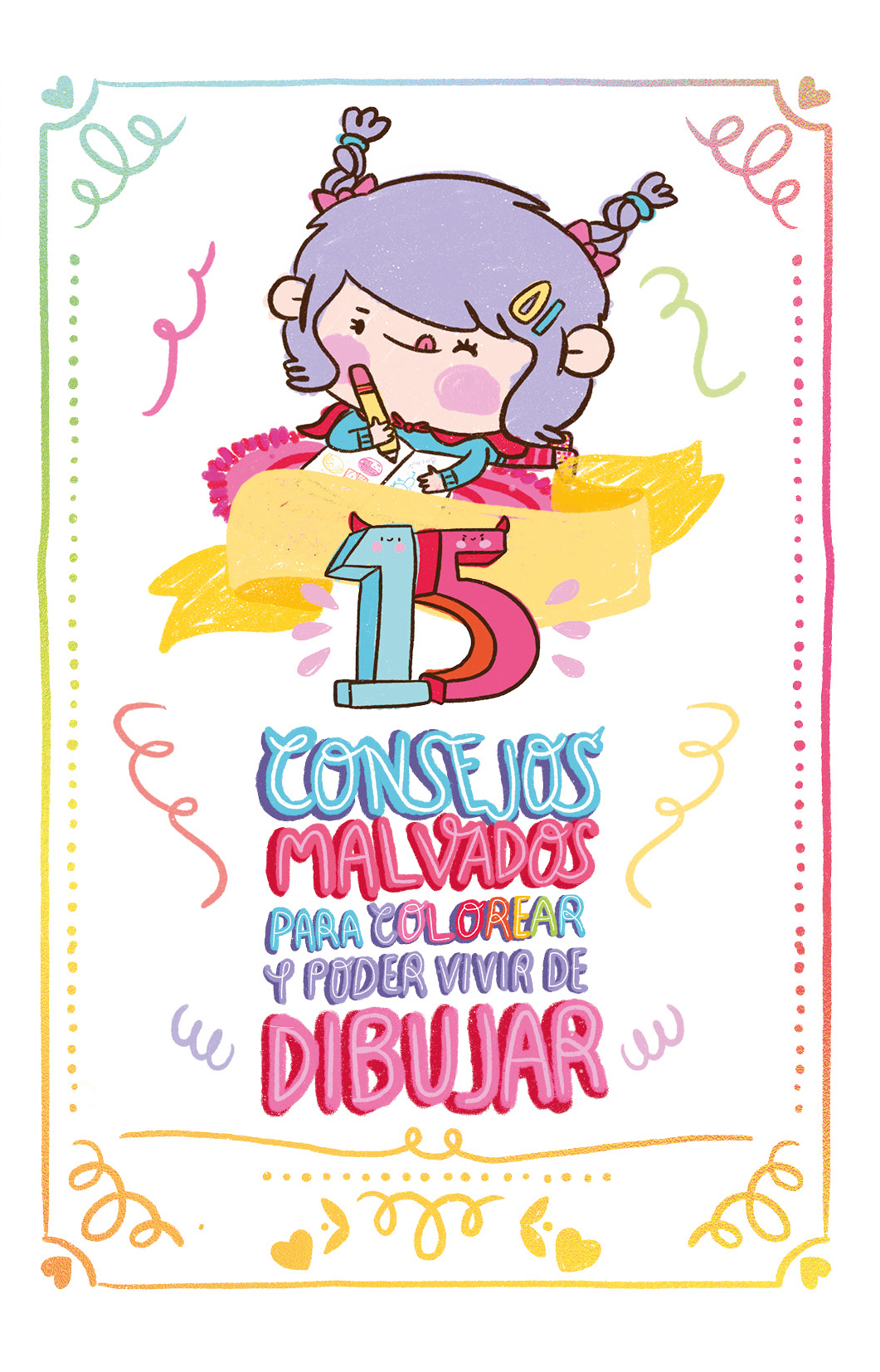 15 consejos malvados para colorear y poder vivir de dibujar