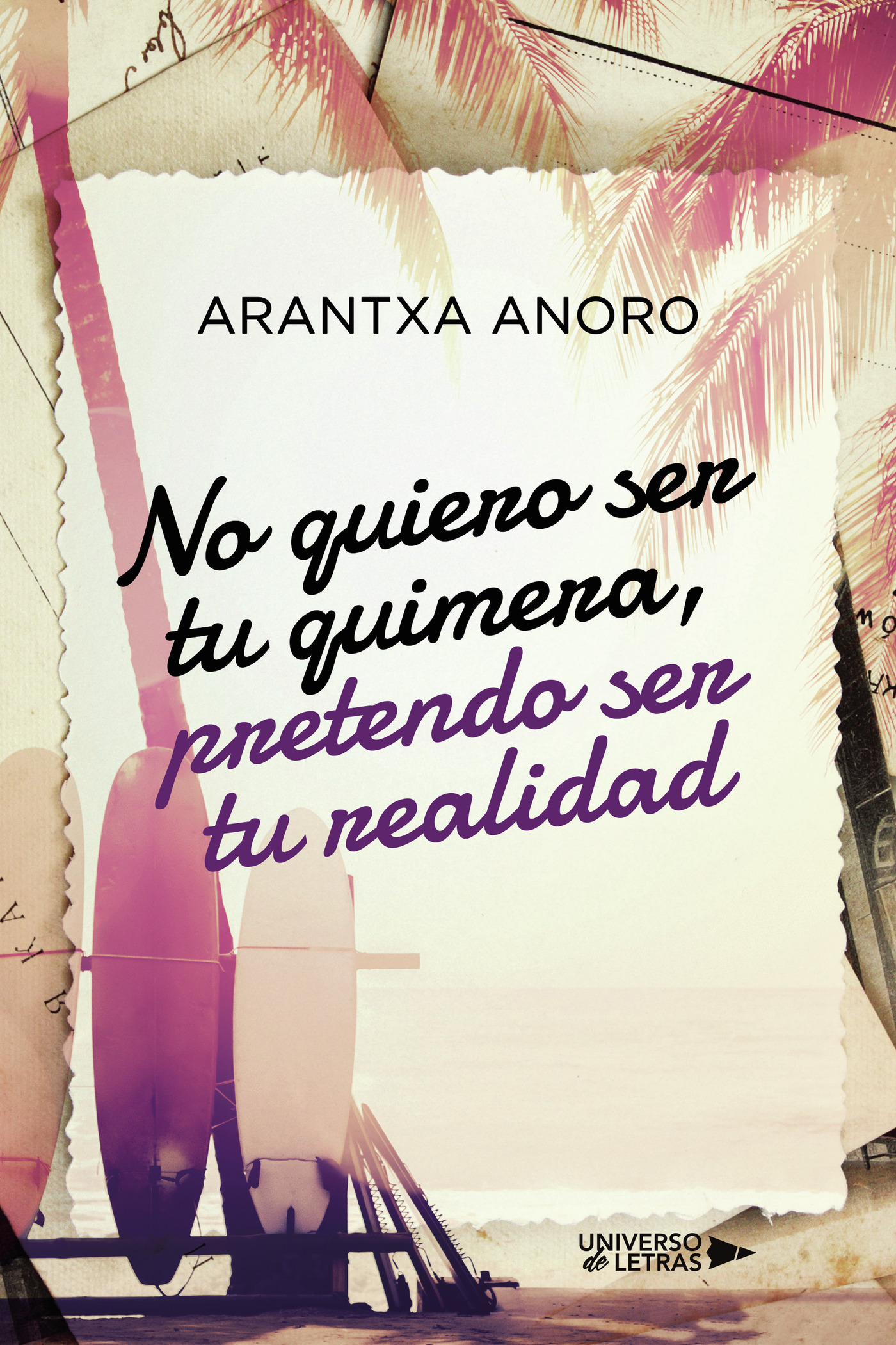 No quiero ser tu quimera, pretendo ser tu realidad