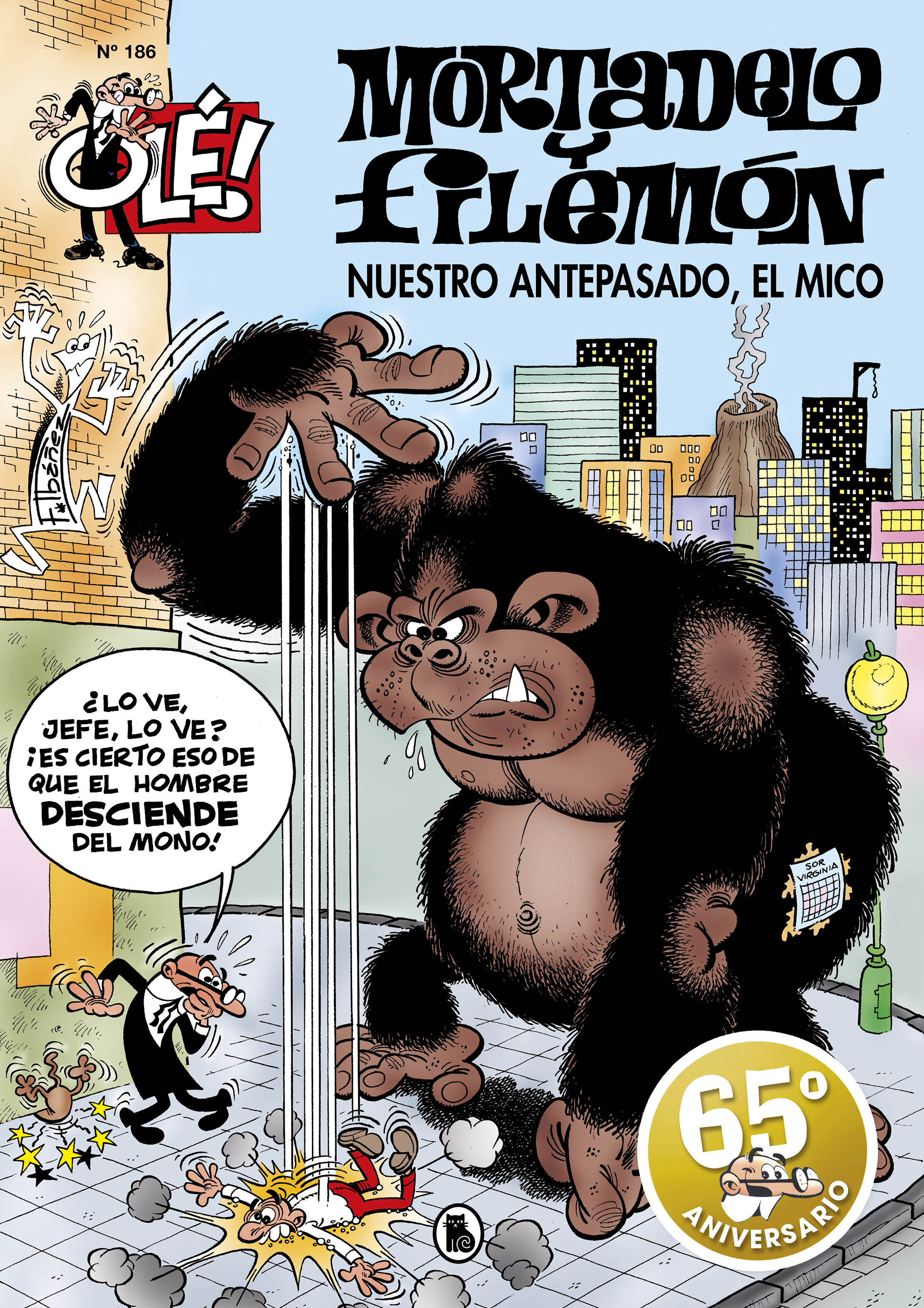 Nuestro antepasado, el mico (Olé! Mortadelo 186)