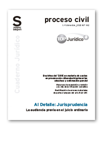 La audiencia previa del juicio ordinario