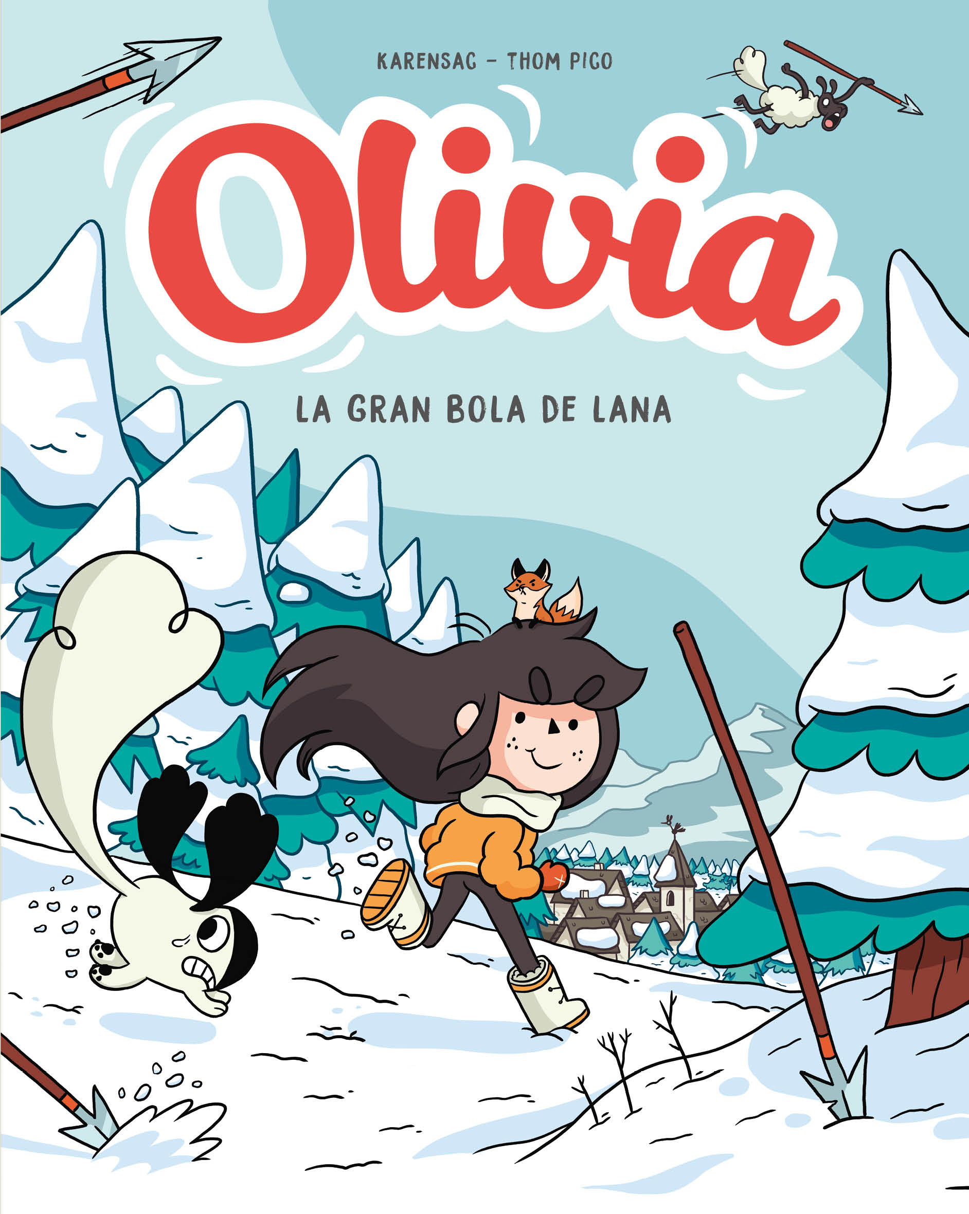 Y la gran bola de lana (Olivia 3)