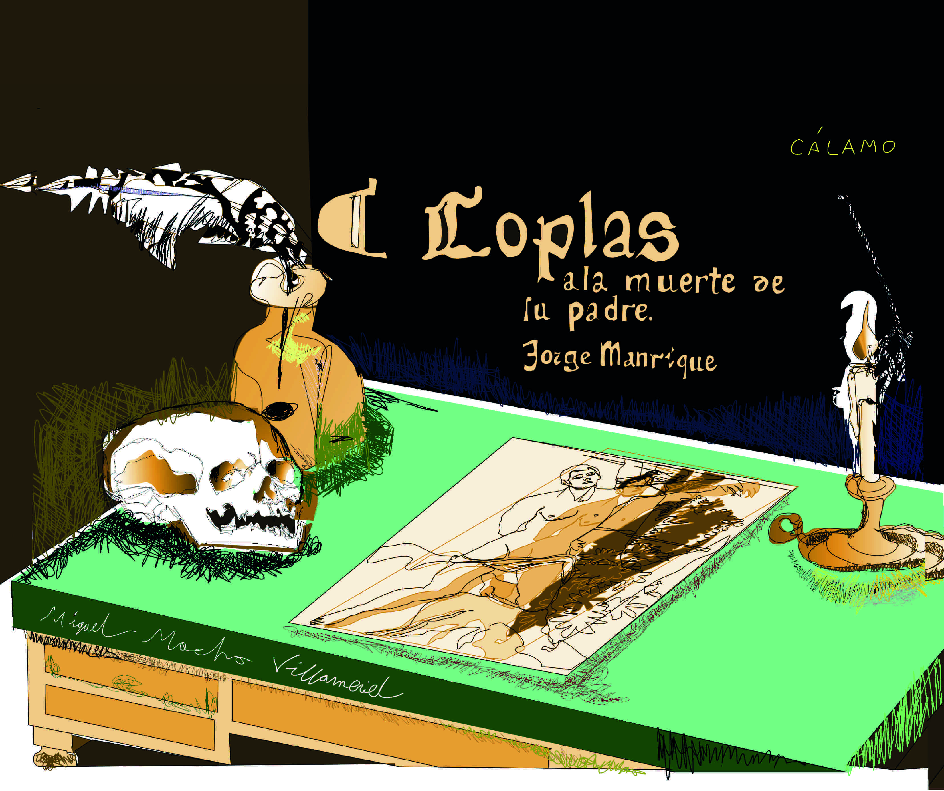 C0plas a la muerte de su padre