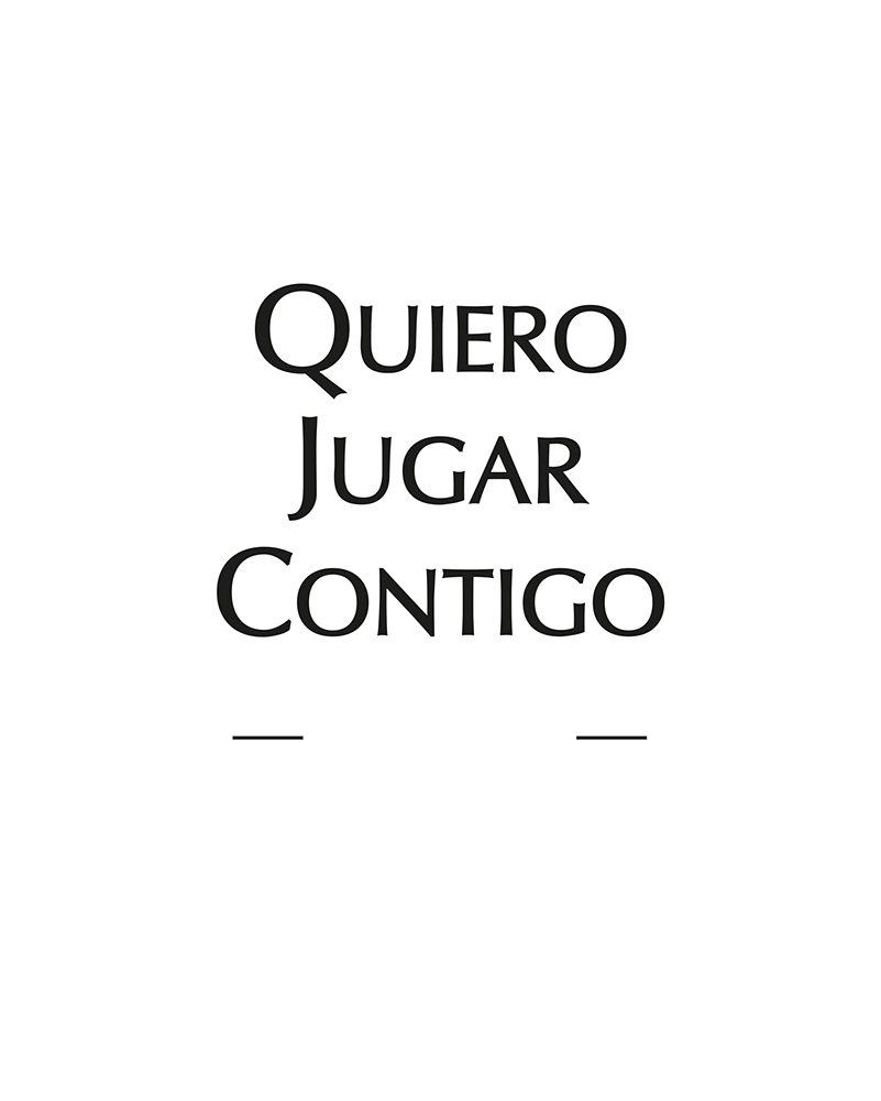 Quiero Jugar contigo