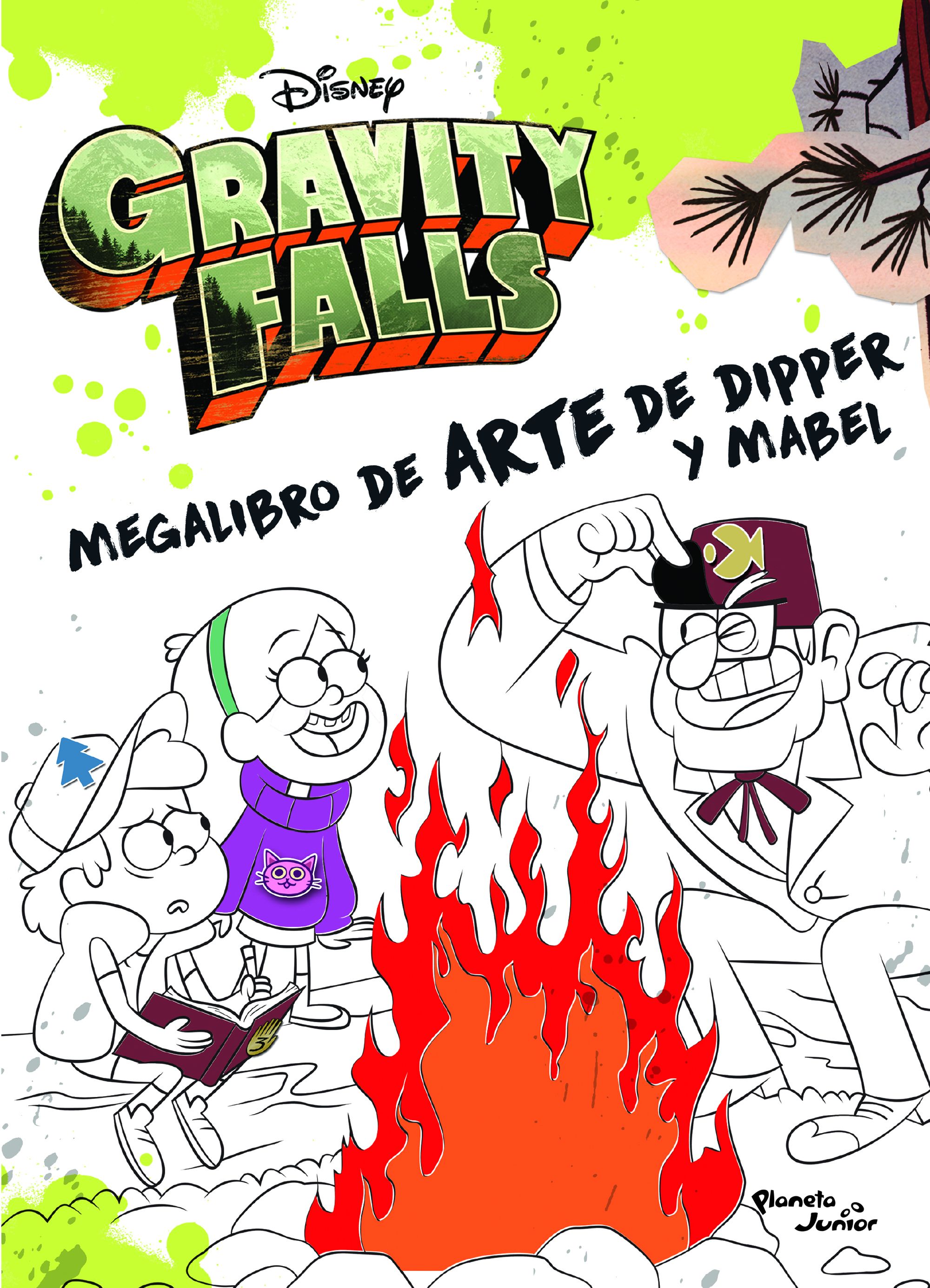 Gravity Falls. Megalibro de arte de Dipper y Mabel