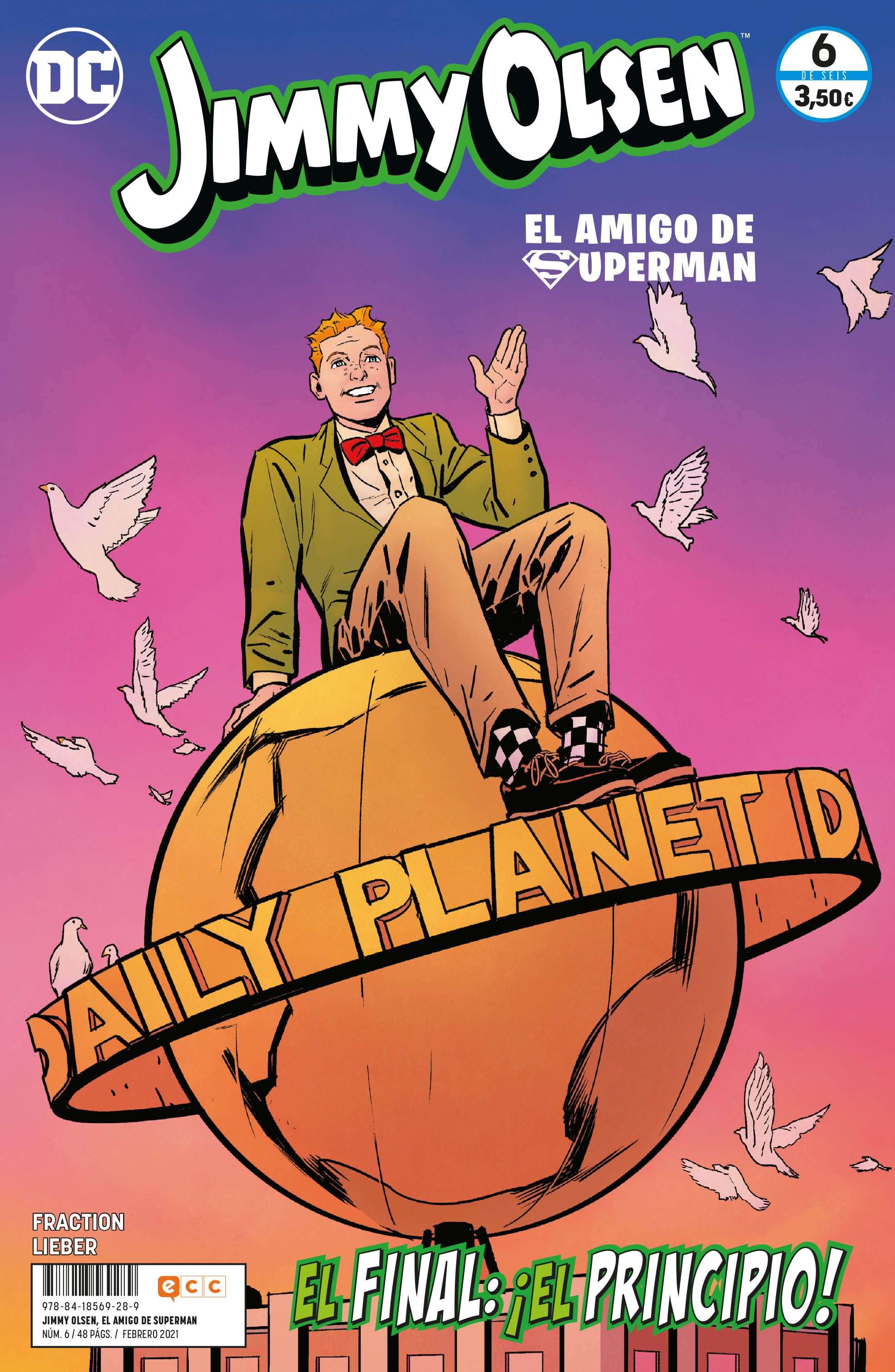 Jimmy Olsen, el amigo de Superman núm. 6 de 6