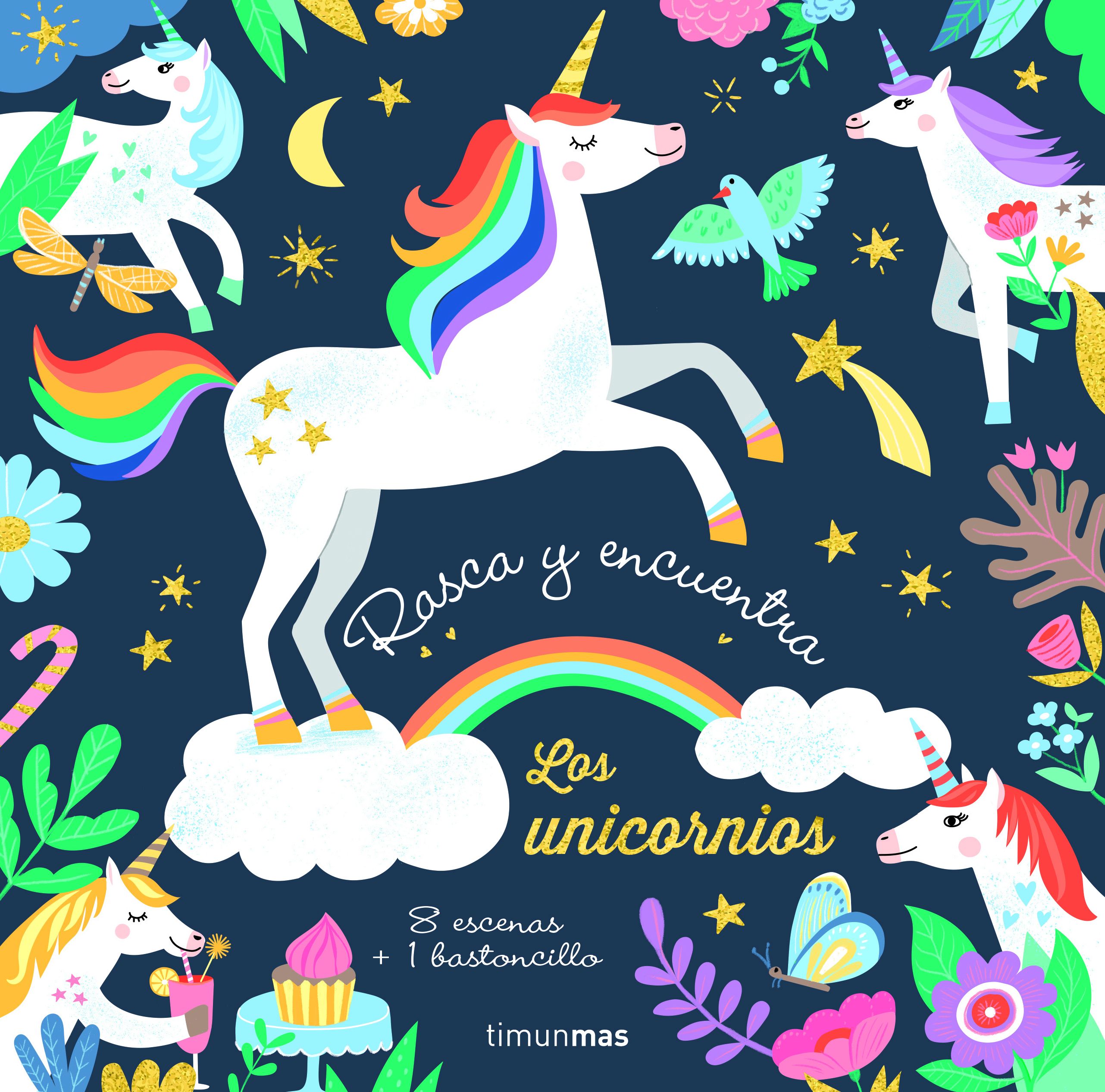 Rasca y encuentra. Los unicornios