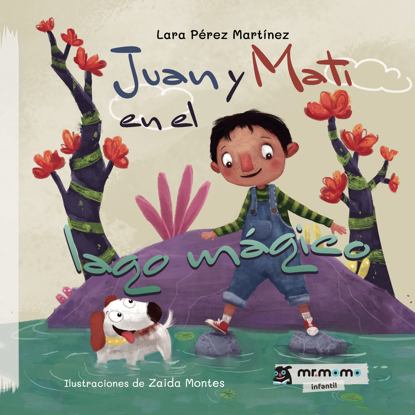Juan y Mati en el lago mágico
