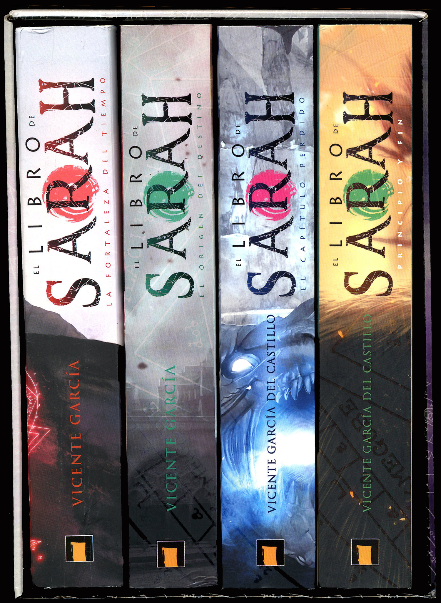 Paquete El libro de Sarah (4 volúmenes)