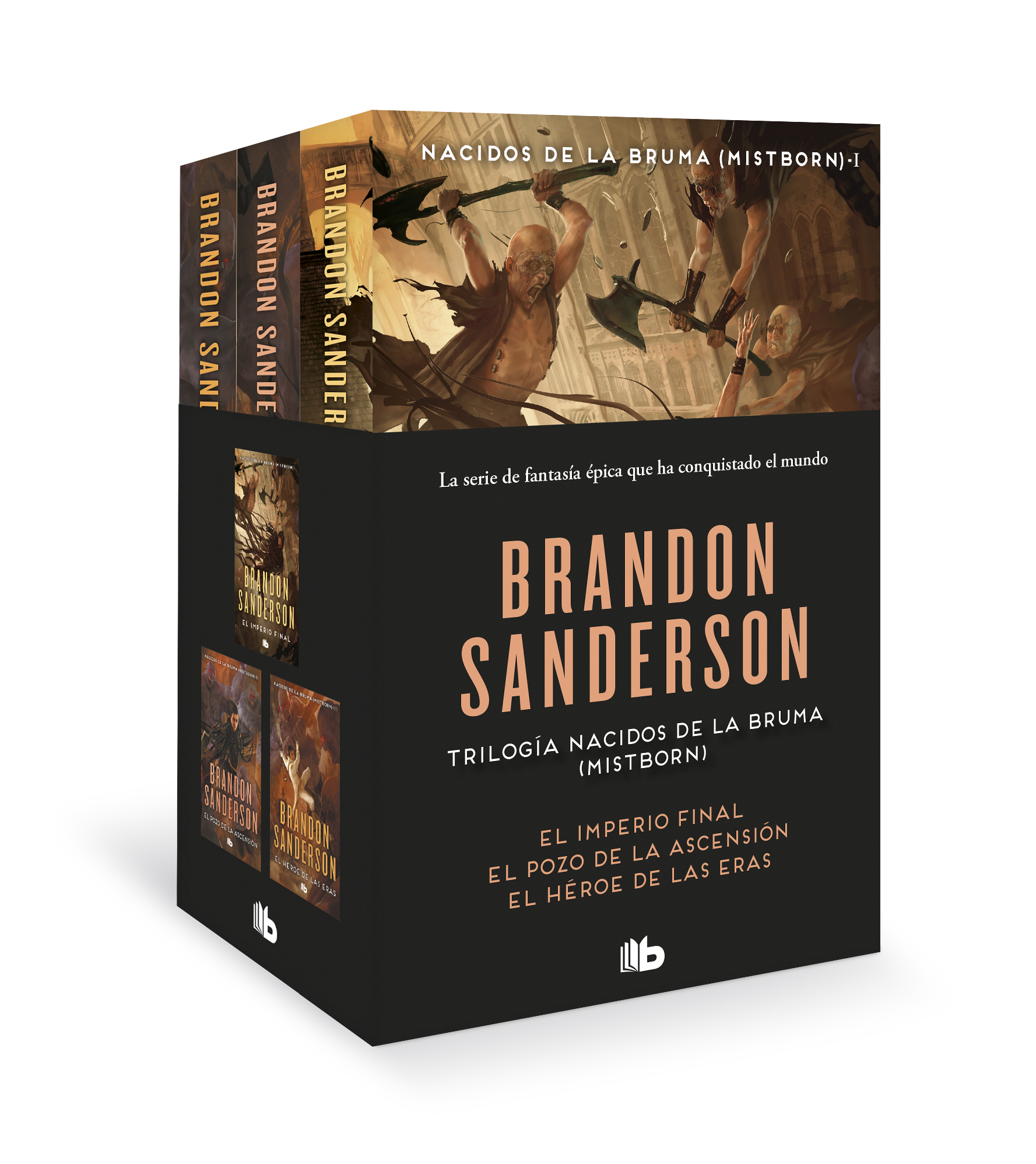 Trilogía Nacidos de la bruma [Mistborn] (pack con: El imperio final | El Pozo de la ascensión | El héroe de las eras) (Nacidos de la bruma [Mistborn])