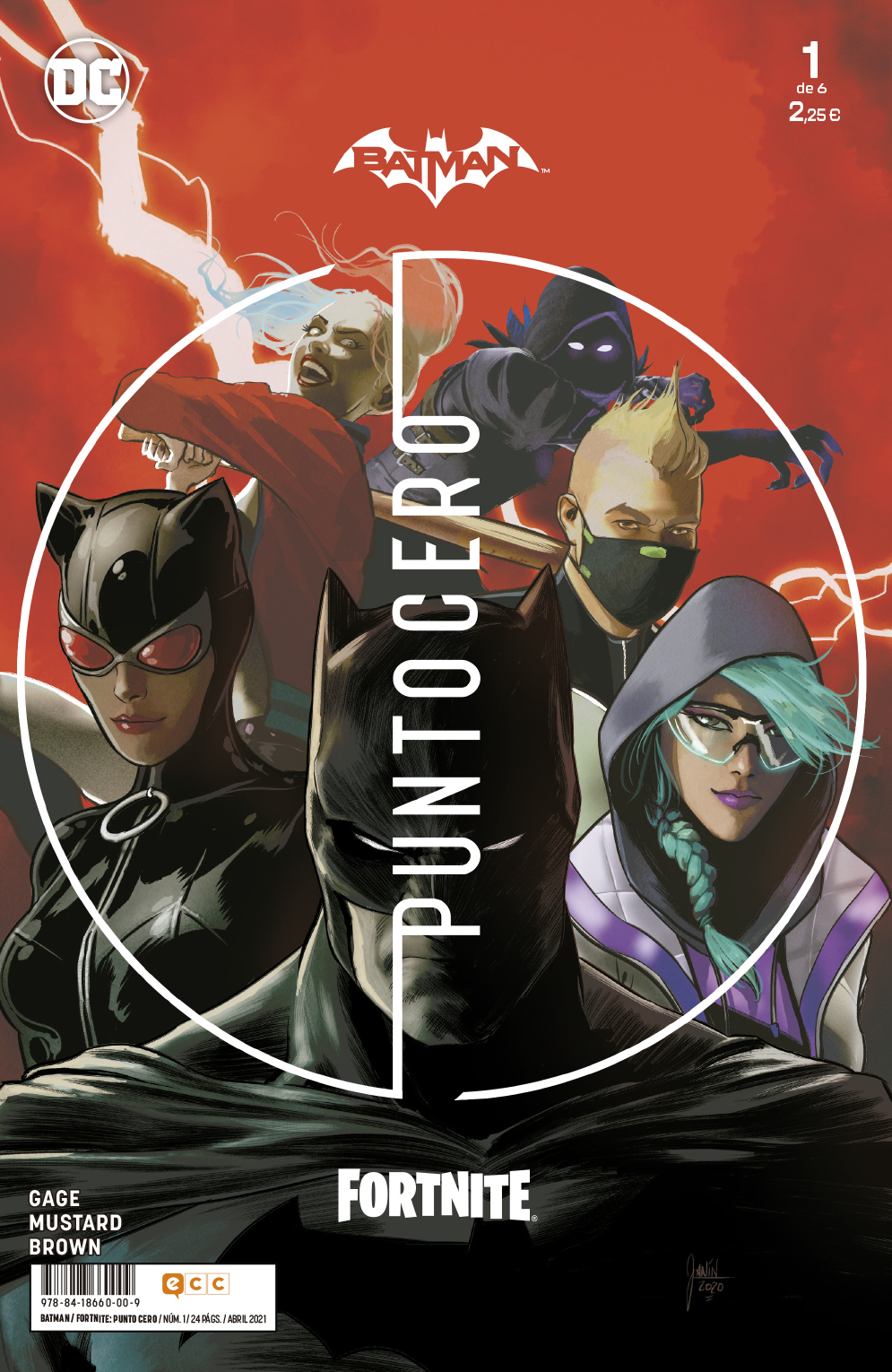 Batman/Fortnite: Punto cero núm. 01 de 6