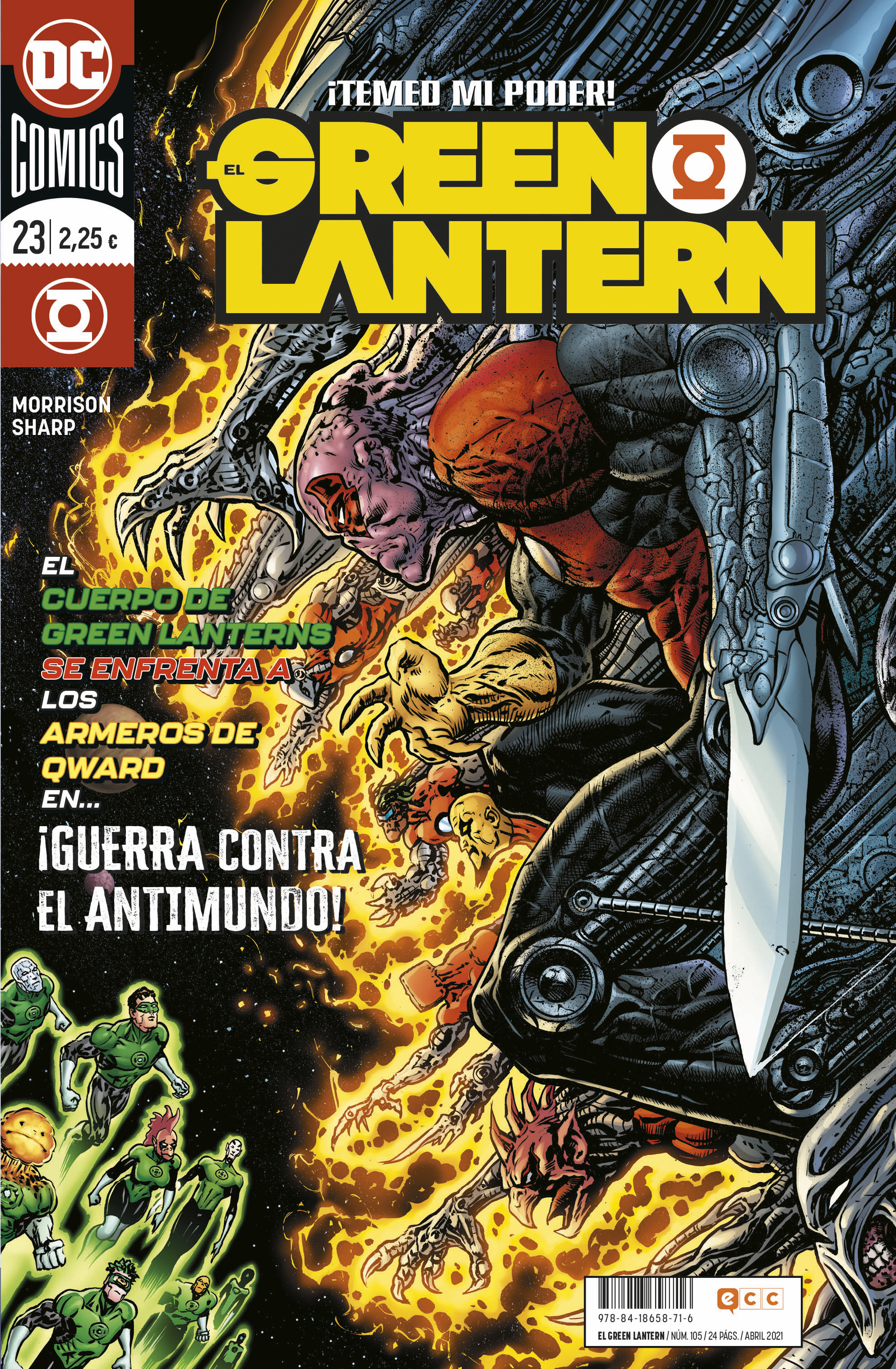 El Green Lantern núm. 105/ 23