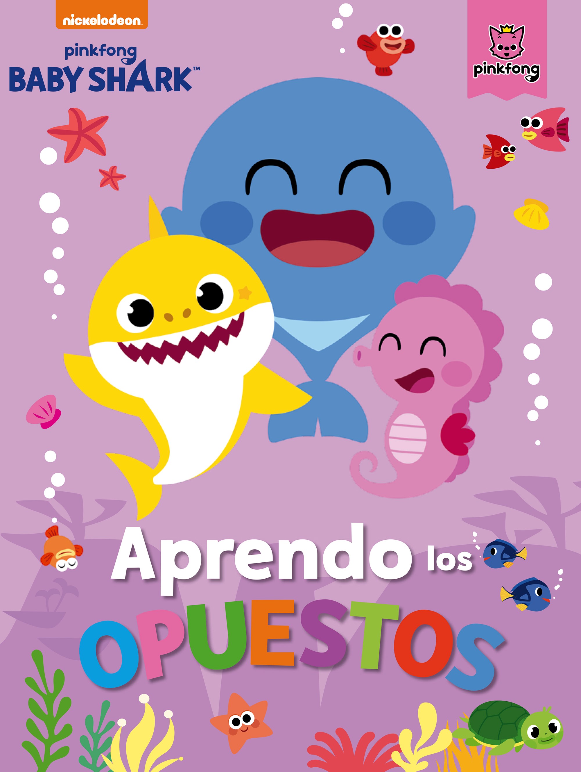 Baby Shark. Actividades - Aprendo los opuestos