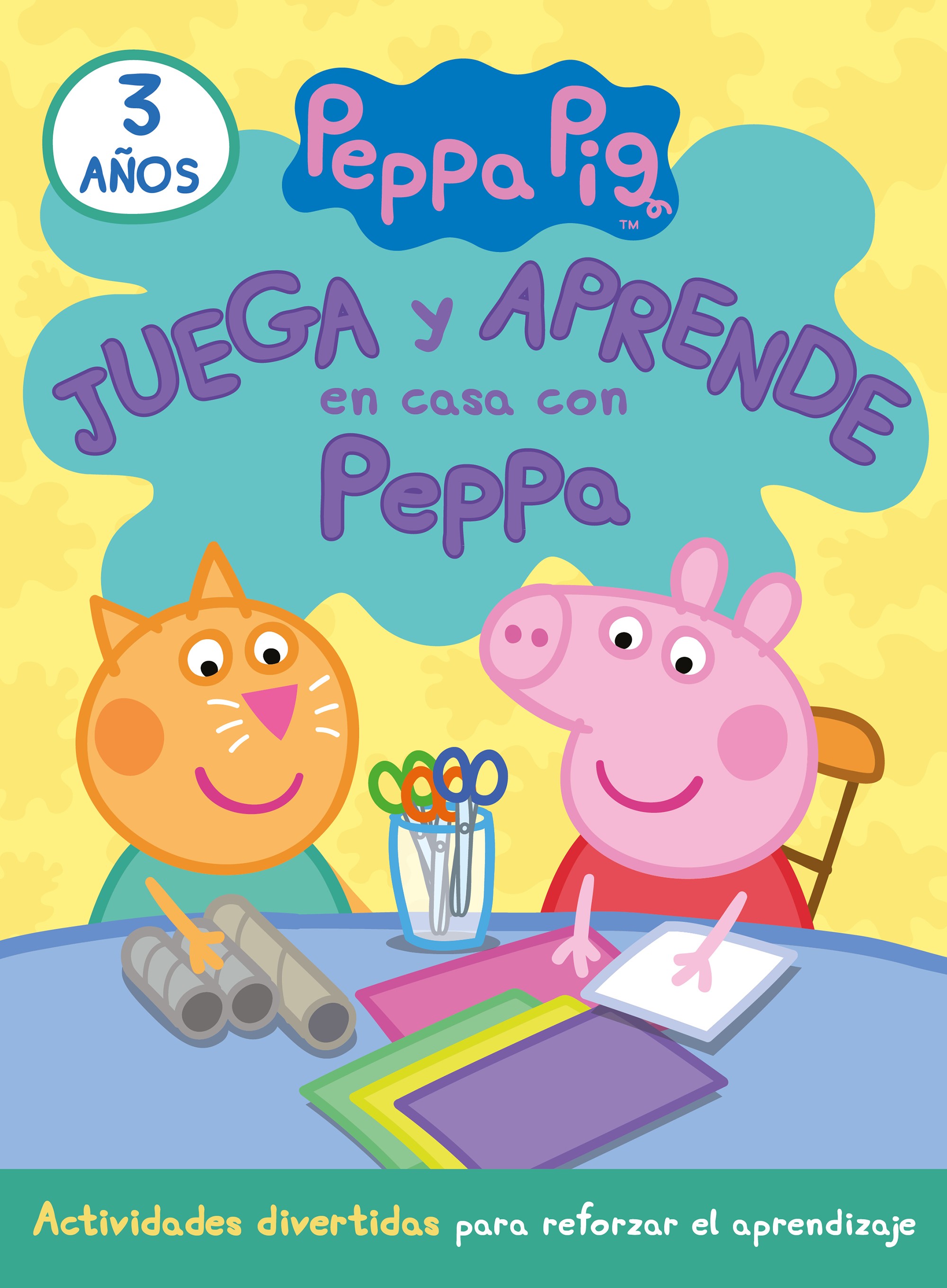 Peppa Pig. Cuaderno de actividades - Juega y aprende en casa con Peppa (3 años)