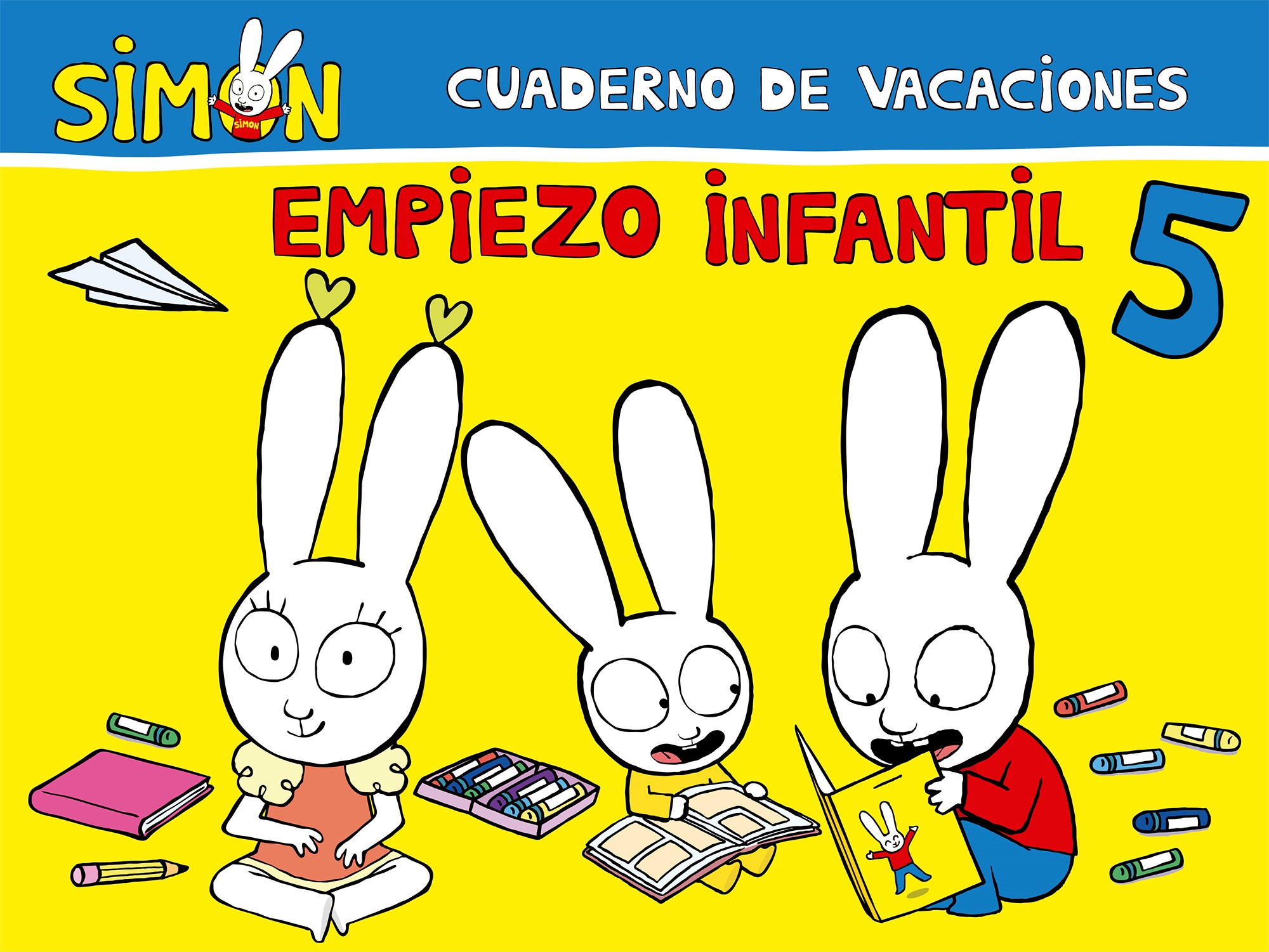 Simón. Cuaderno de vacaciones - Empiezo Infantil (5 años)