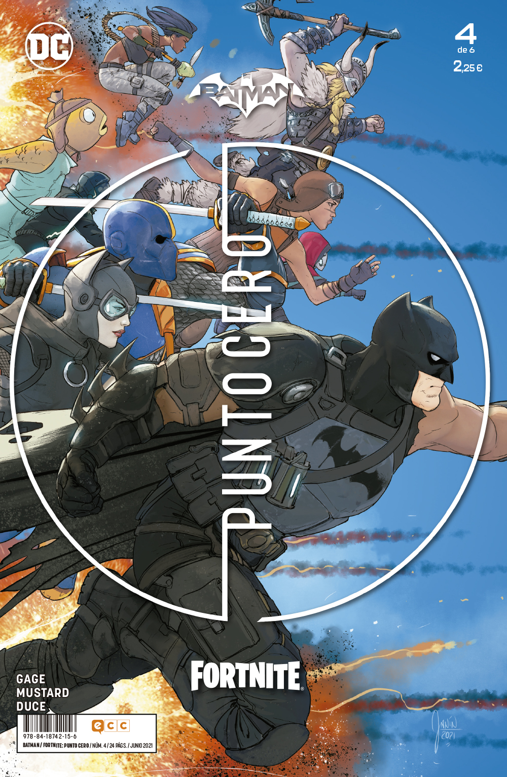 Batman/Fortnite: Punto cero núm. 04 de 6
