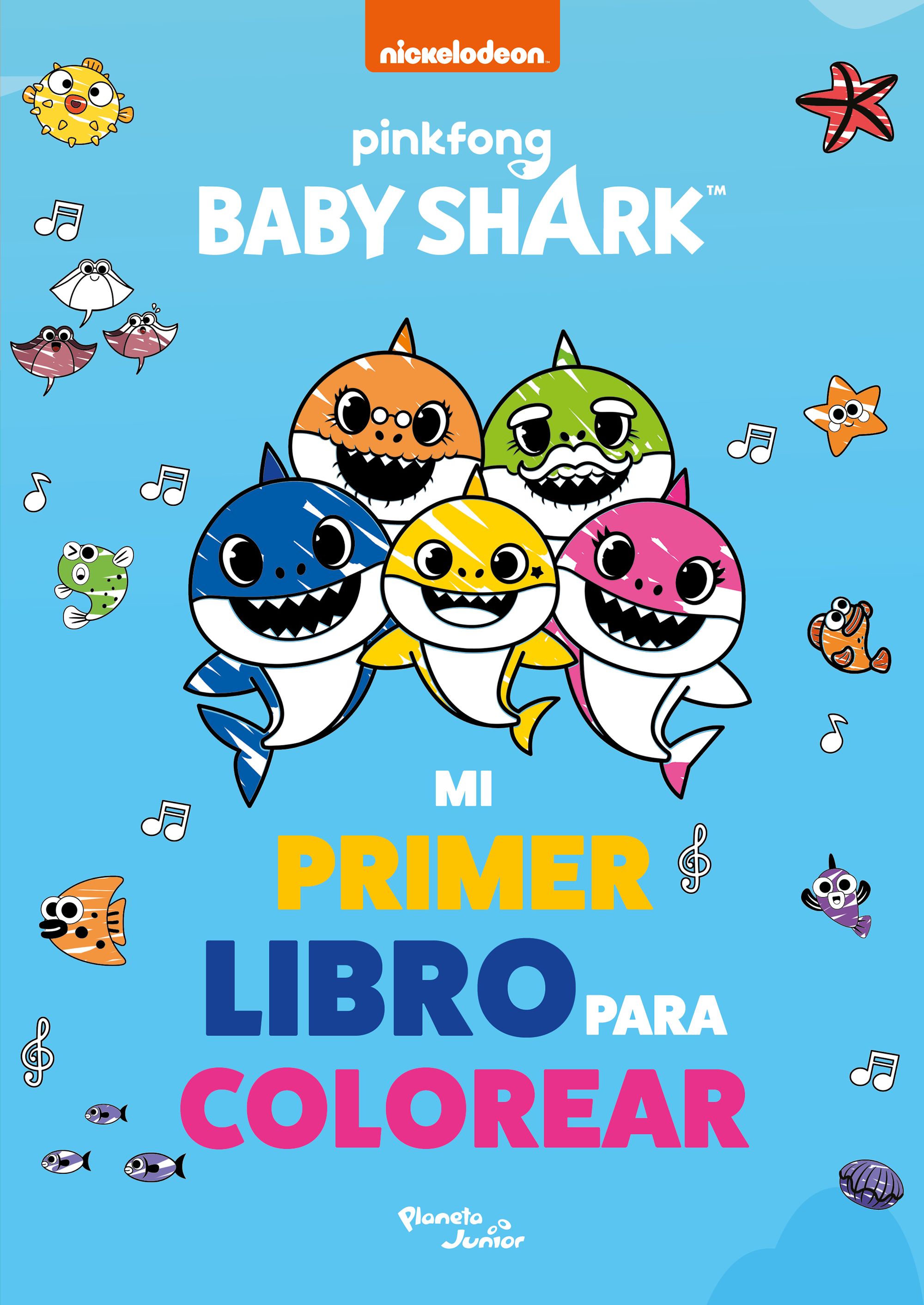 Baby Shark. Mi primer libro para colorear