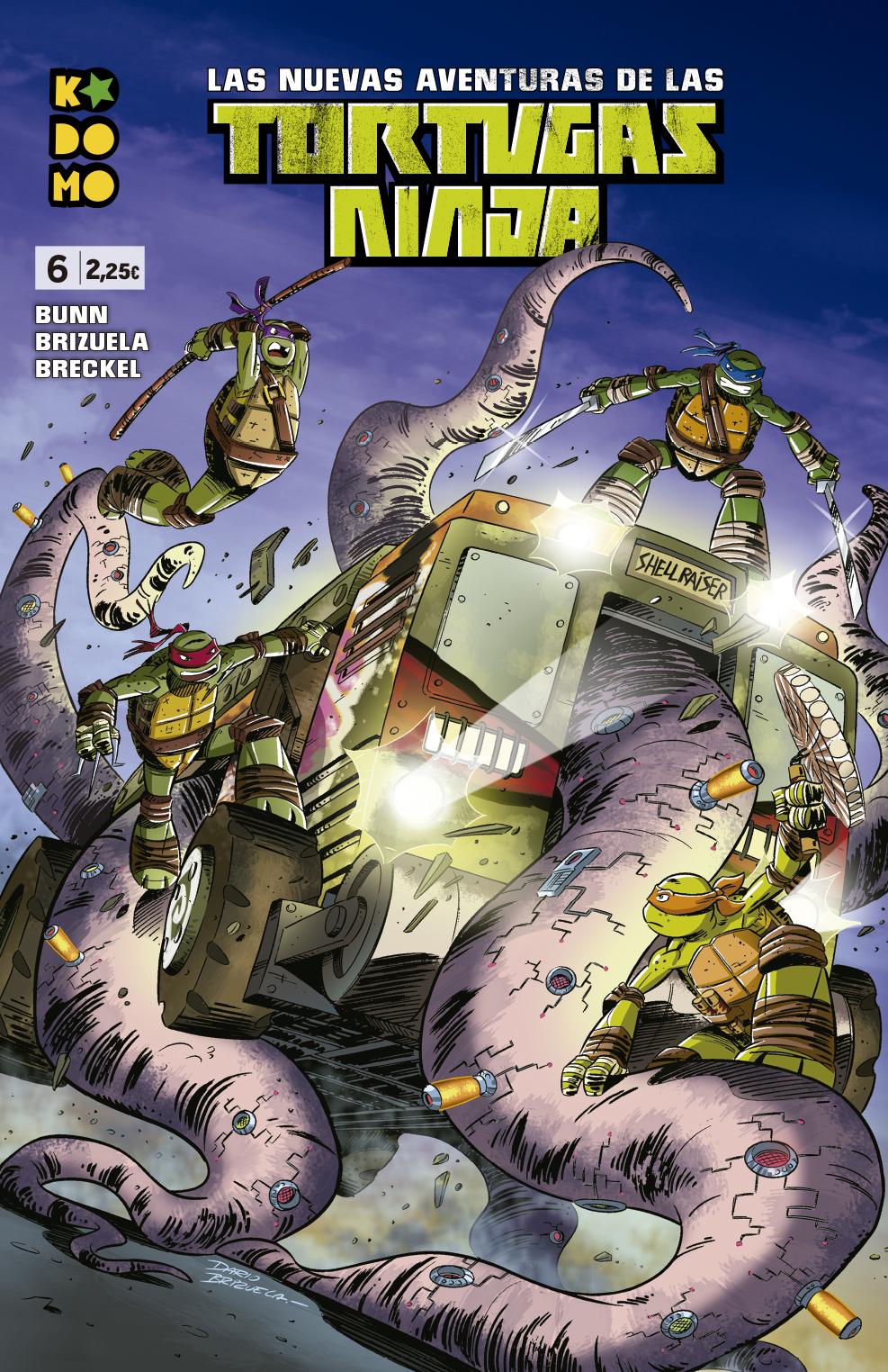Las nuevas aventuras de las Tortugas Ninja núm. 06