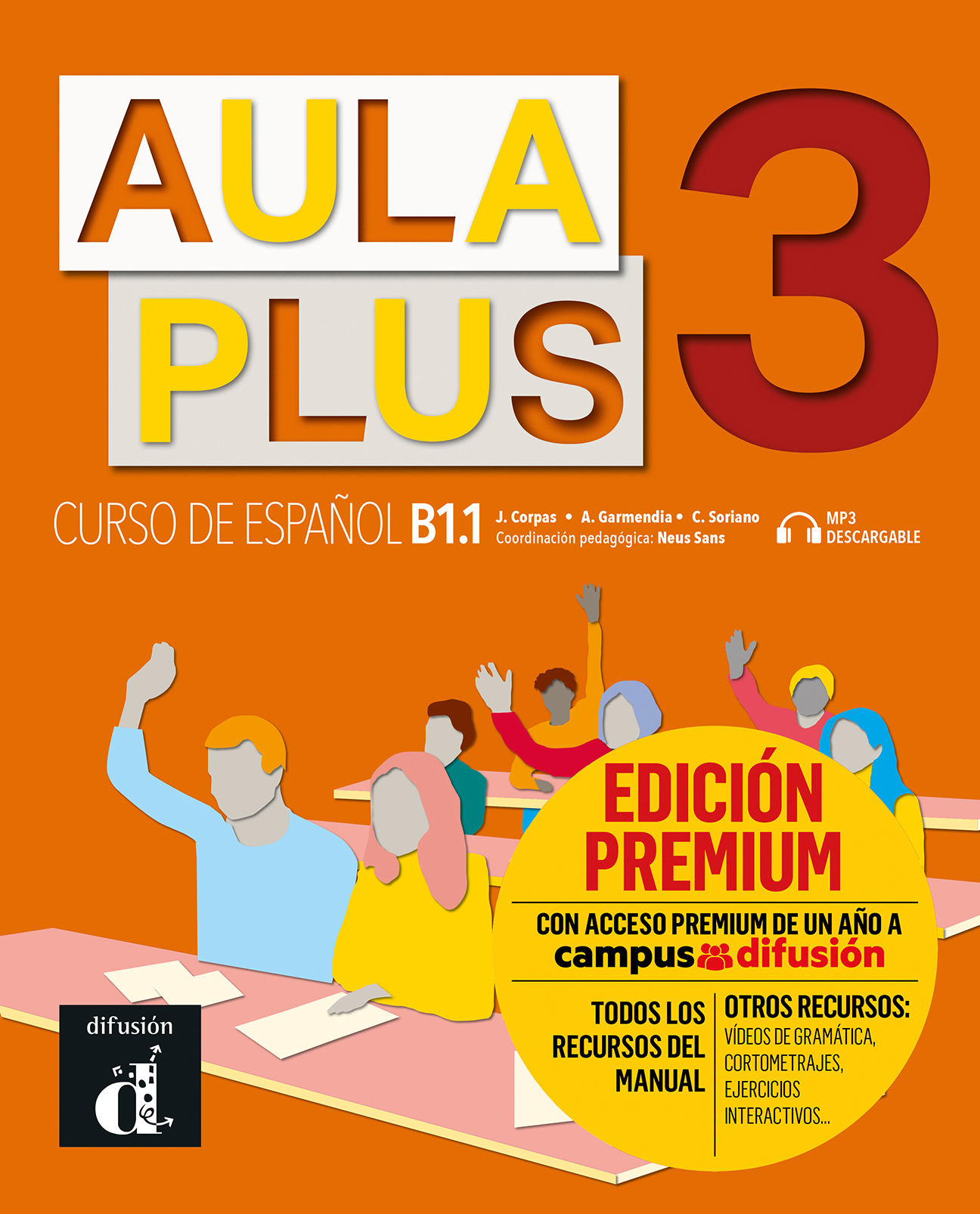 Aula Plus 3 Libro del Alumno. Premium