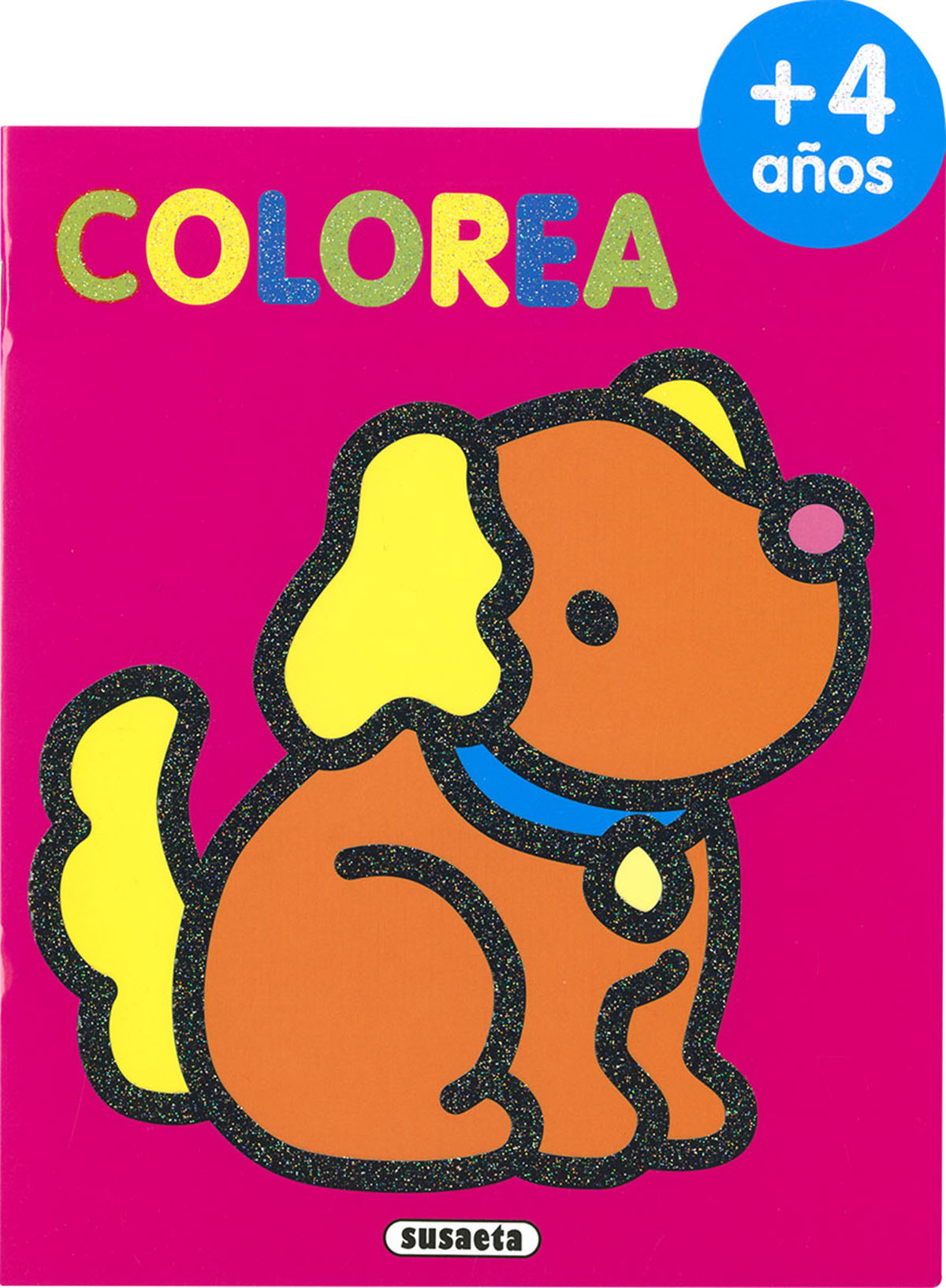 Colorea por edades 4 años