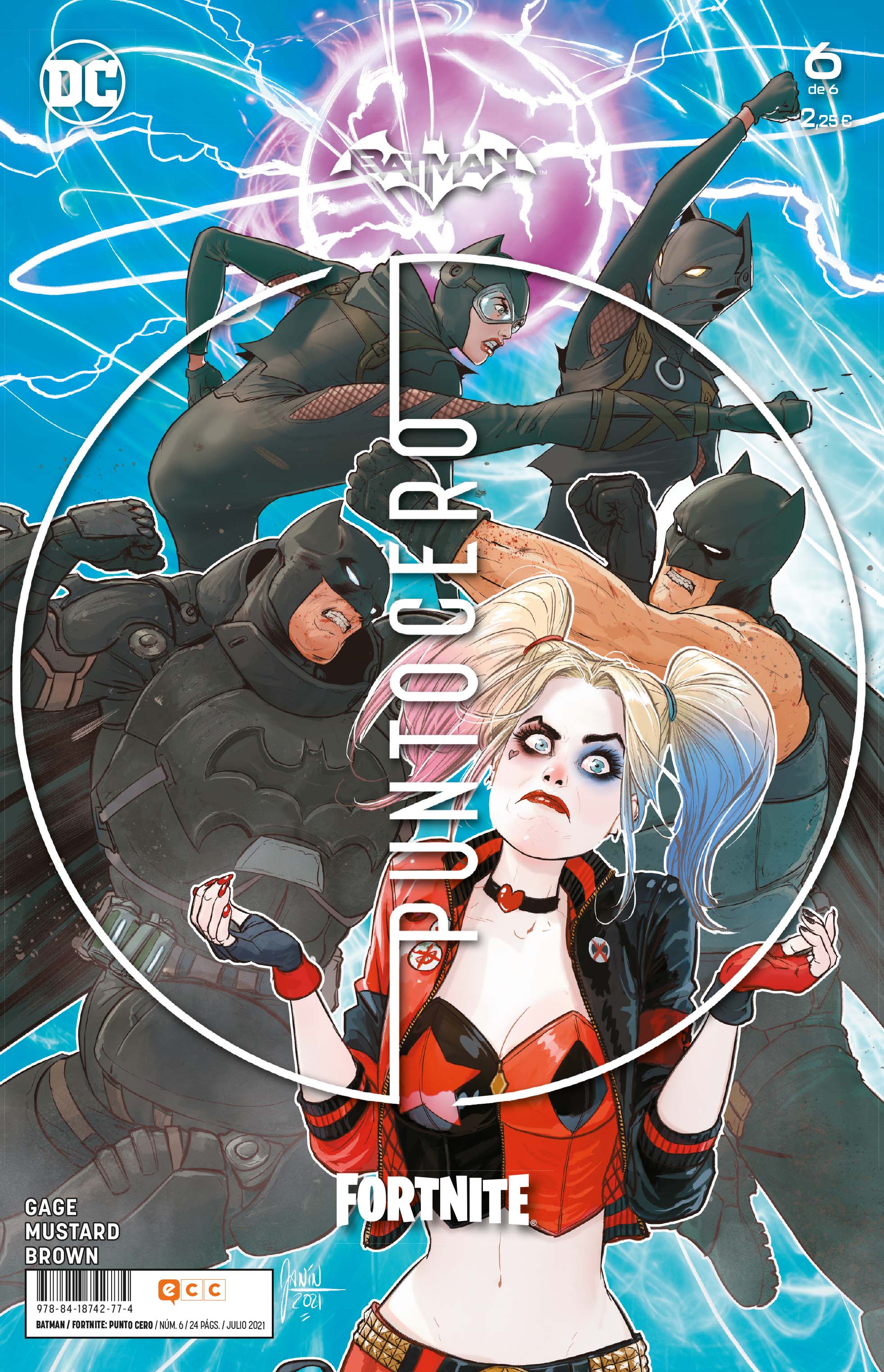 Batman/Fortnite: Punto cero núm. 06 de 6