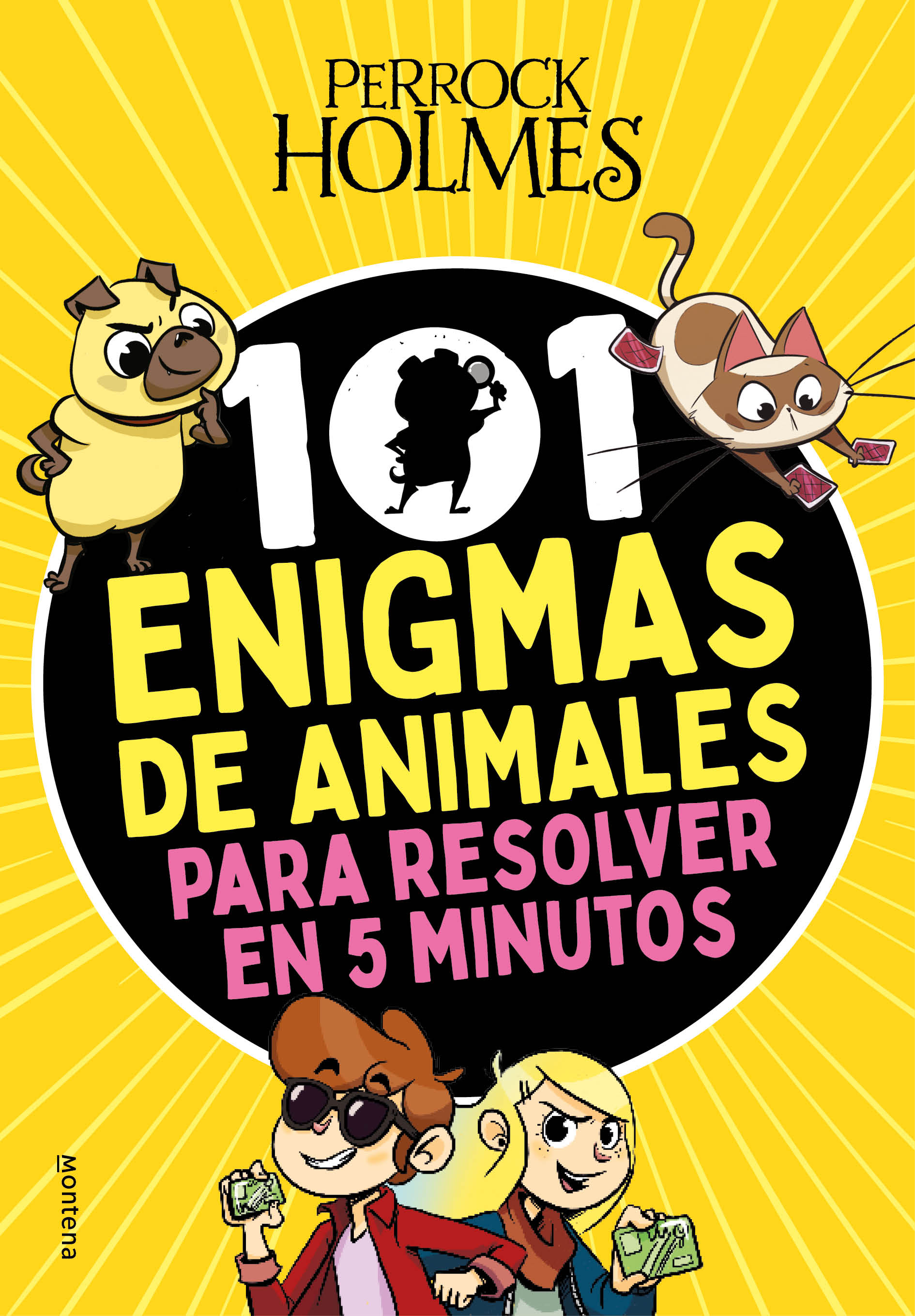 101 enigmas de animales para resolver en 5 minutos (Serie Perrock Holmes)