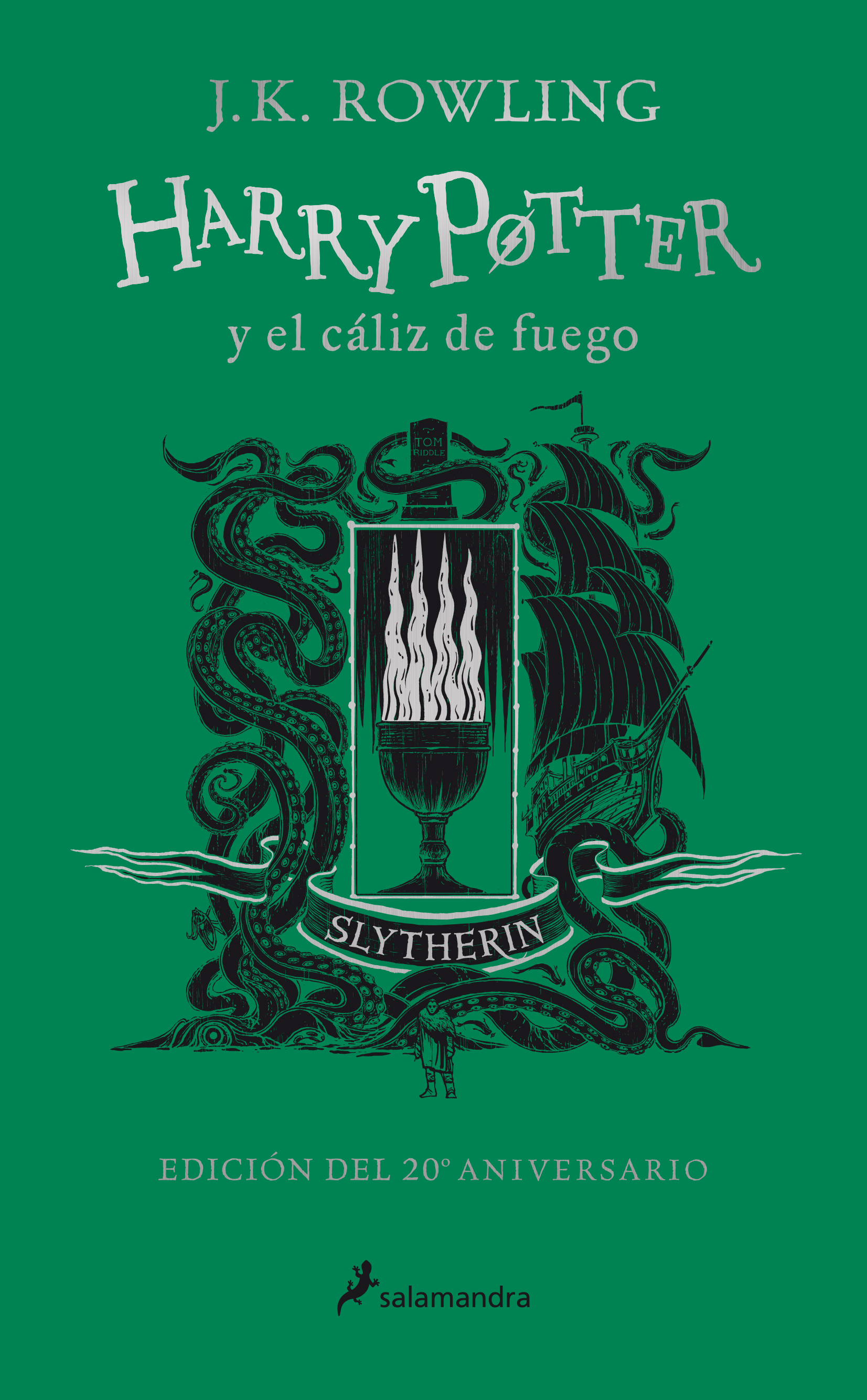 Harry Potter y el cáliz de fuego - Slytherin (Harry Potter [edición del 20º aniversario] 4)