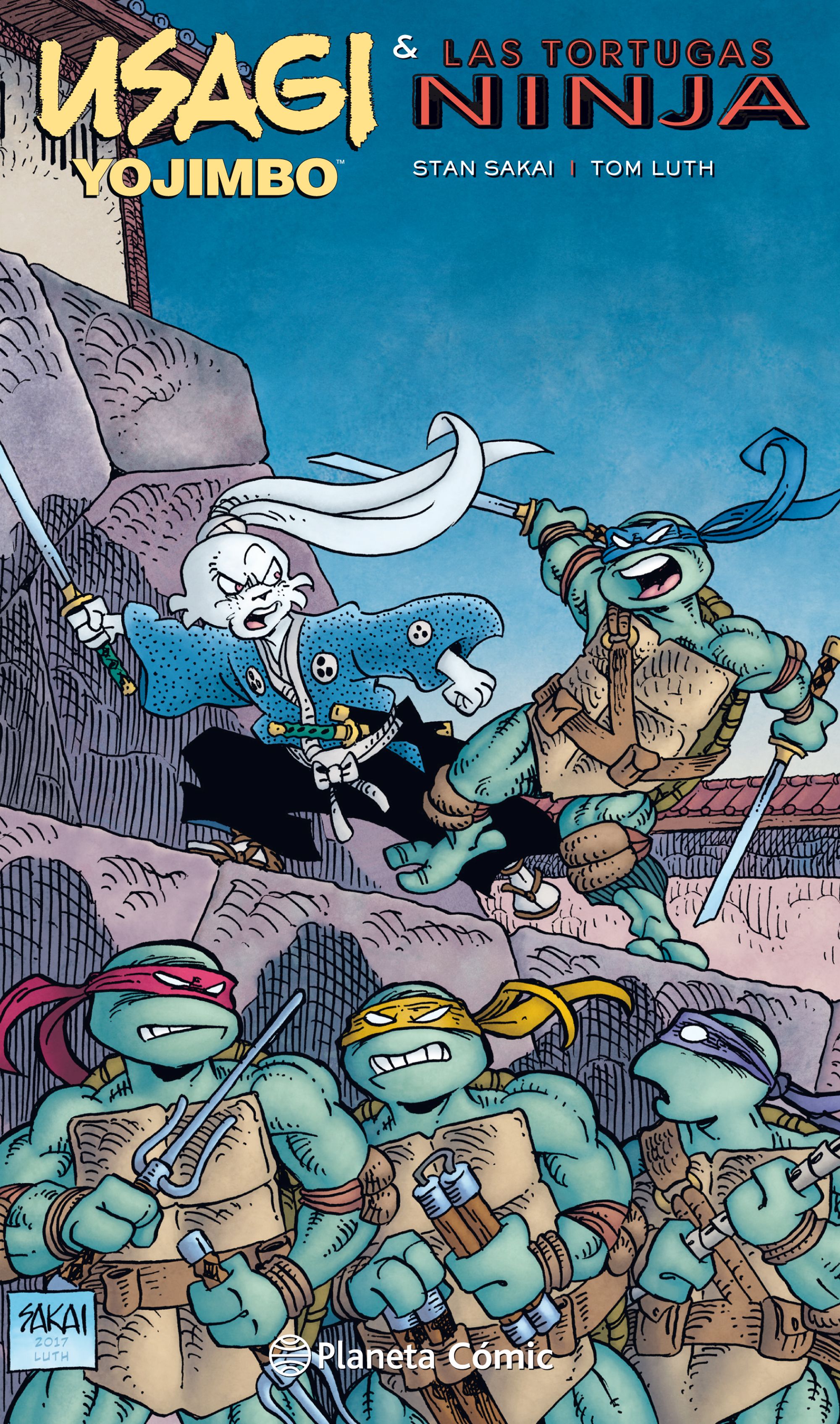 Usagi Yojimbo y las Tortugas Ninja