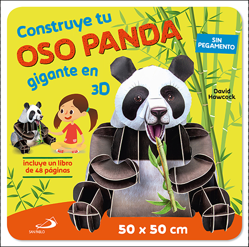 Construye tu oso panda gigante en 3D