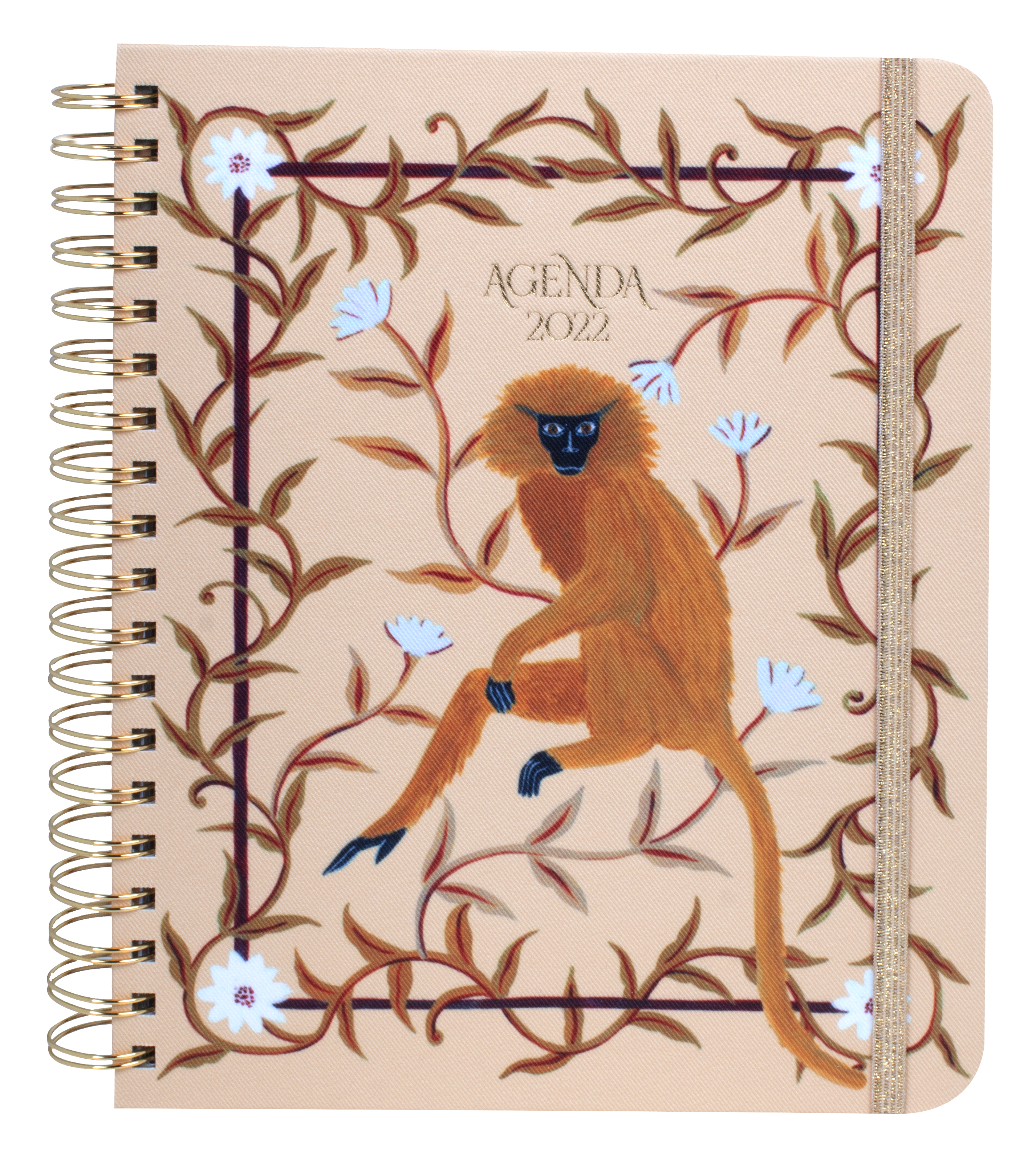 Agenda anual semana vista 2022 Brianda LUXE