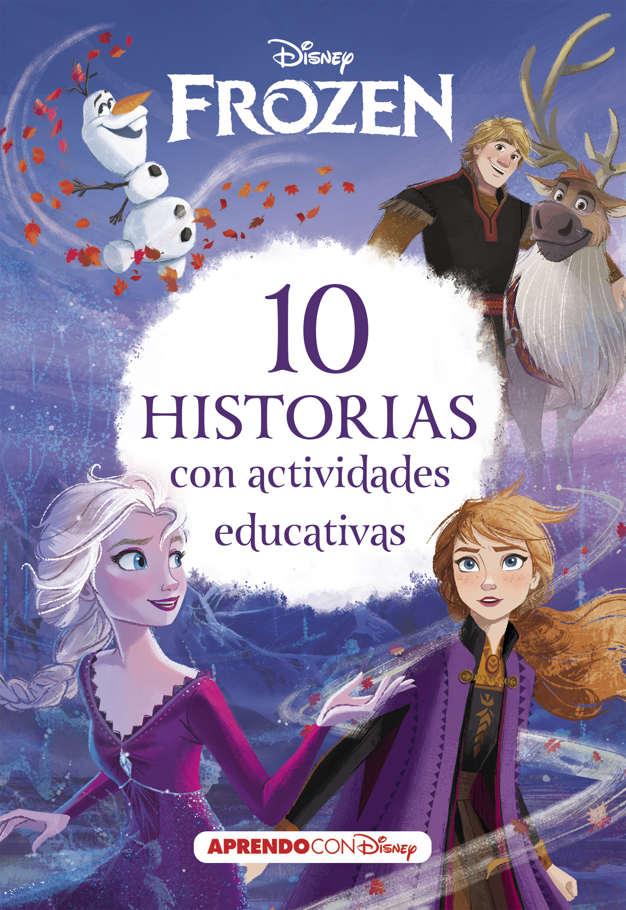 Frozen. 10 historias con actividades educativas (Cuentos Disney)