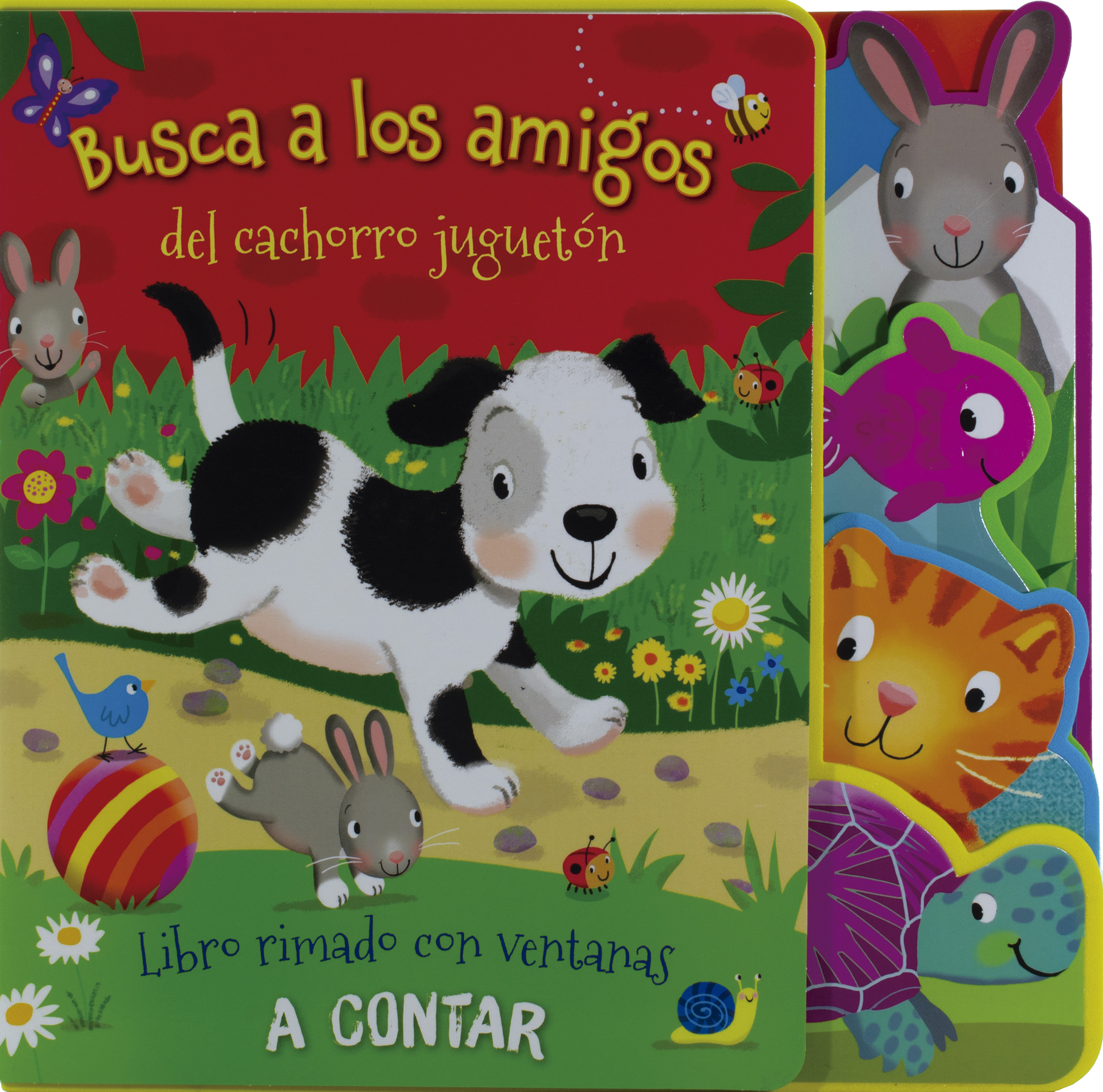 Busca a los amigos del Cachorro Juguetón